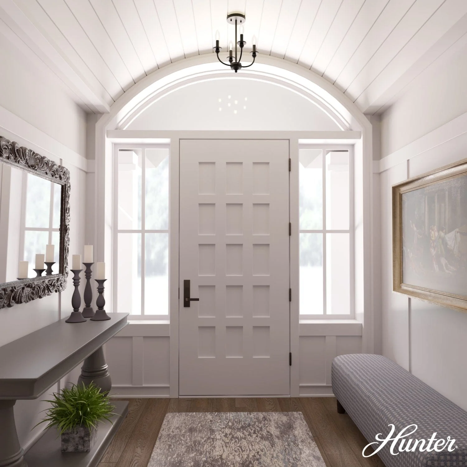 Southcrest 4 Light Semi-Flush Mount 5 Southcrest 4 Light Semi-Flush Mount