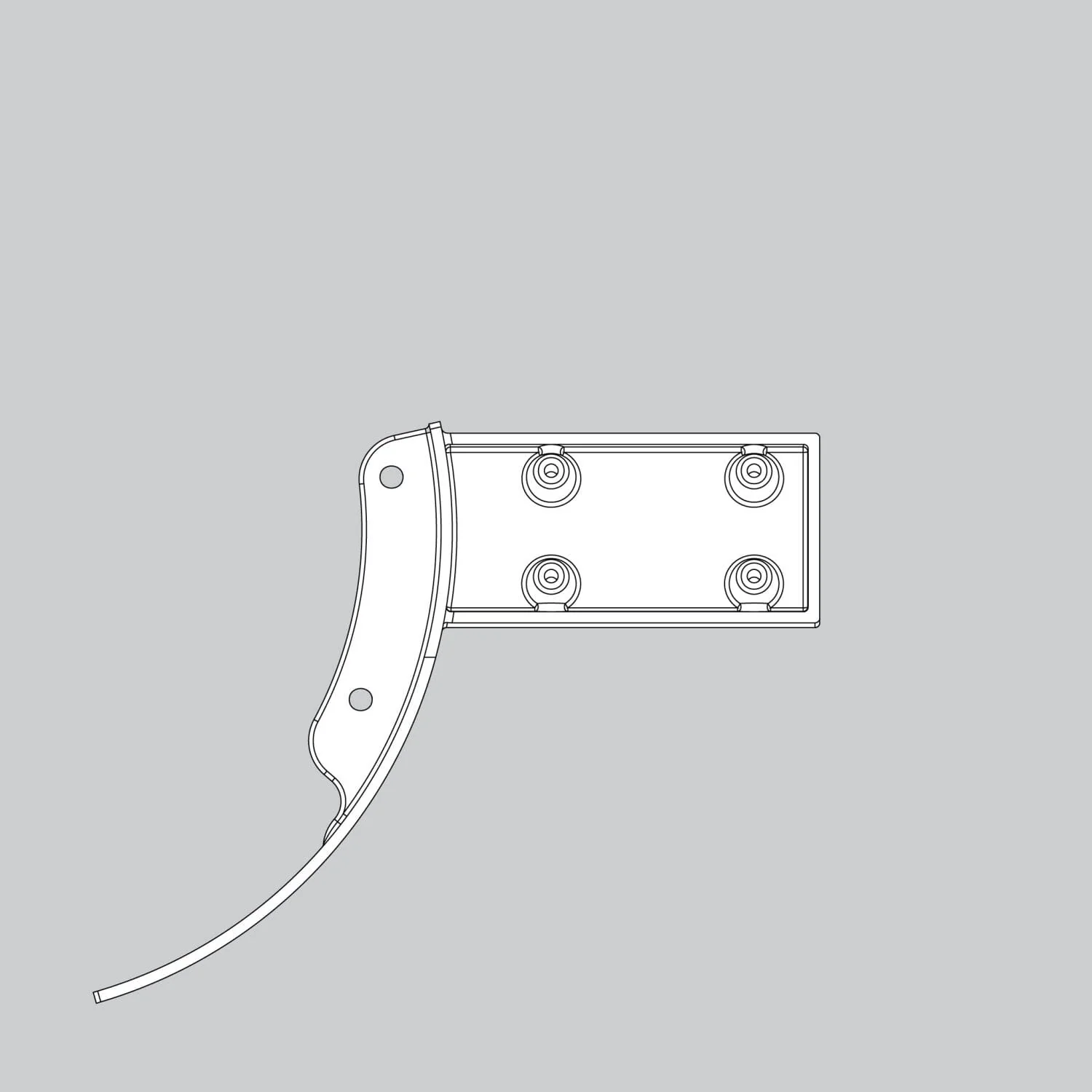 Blade Iron Set-Brushed Nickel - G110405214