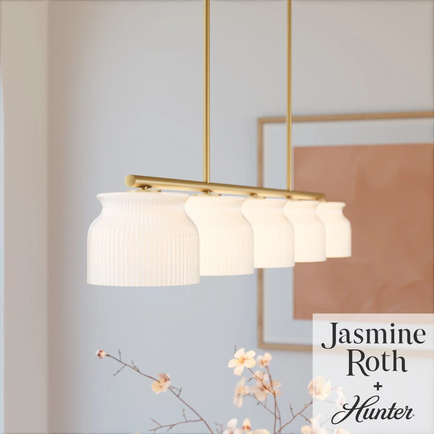 Harlowe Jasmine Roth 5 Light Large 51 Inch Linear 1 Harlowe Jasmine Roth 5 Light Large 51 Inch Linear