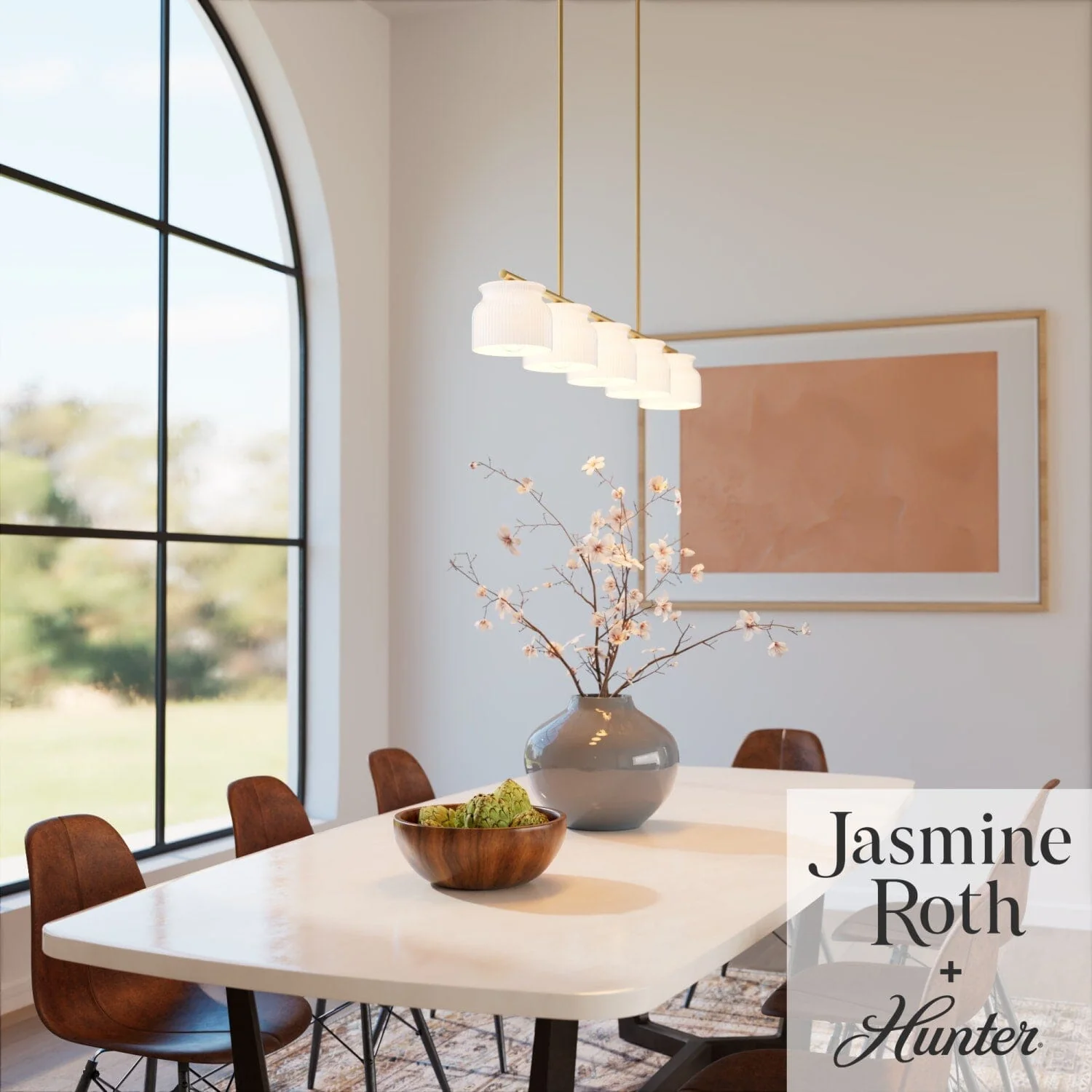 Harlowe Jasmine Roth 5 Light Large 51 Inch Linear 2 Harlowe Jasmine Roth 5 Light Large 51 Inch Linear