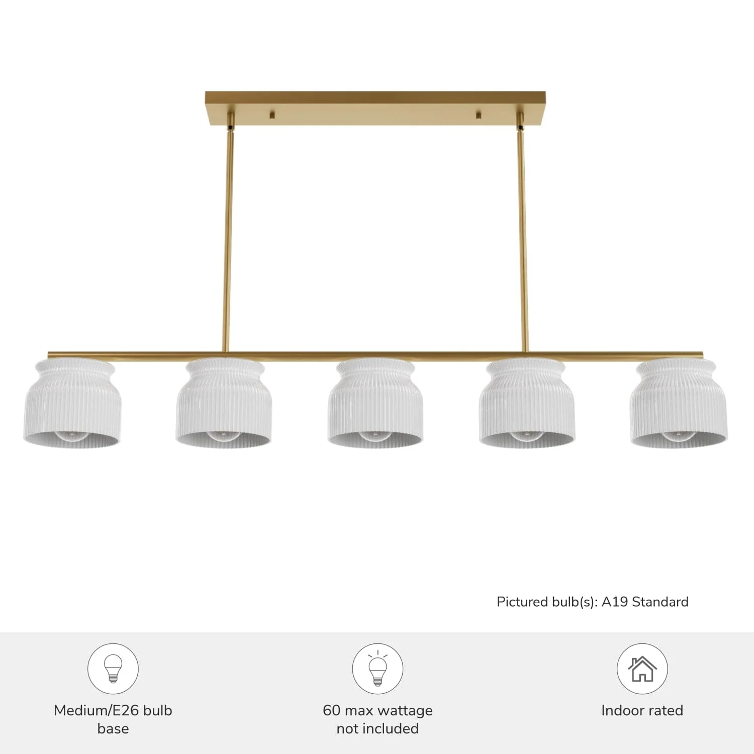 Harlowe Jasmine Roth 5 Light Large 51 Inch Linear 3 Harlowe Jasmine Roth 5 Light Large 51 Inch Linear