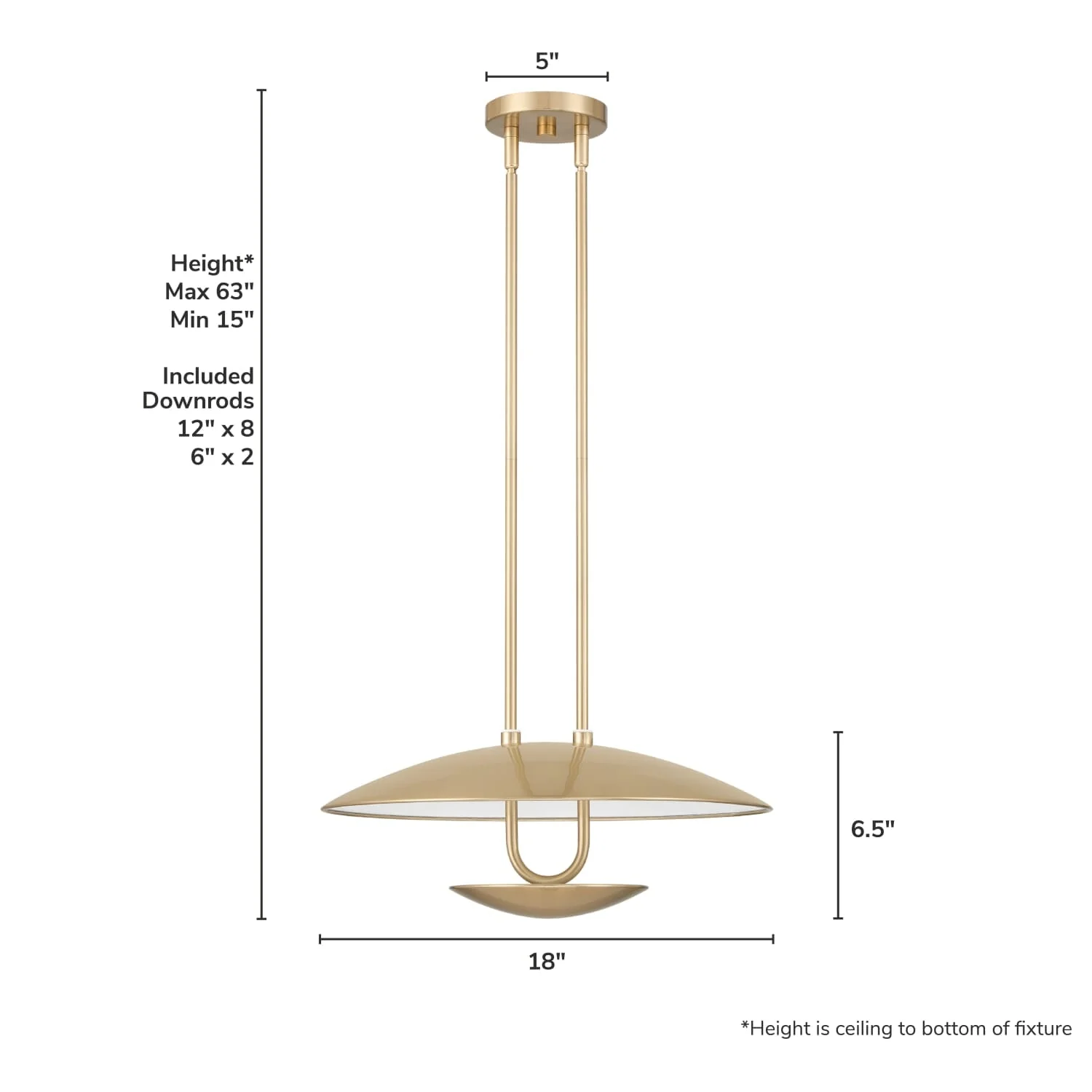 Sunset Ridge LED Large 18 Inch Pendant 7 Sunset Ridge LED Large 18 Inch Pendant