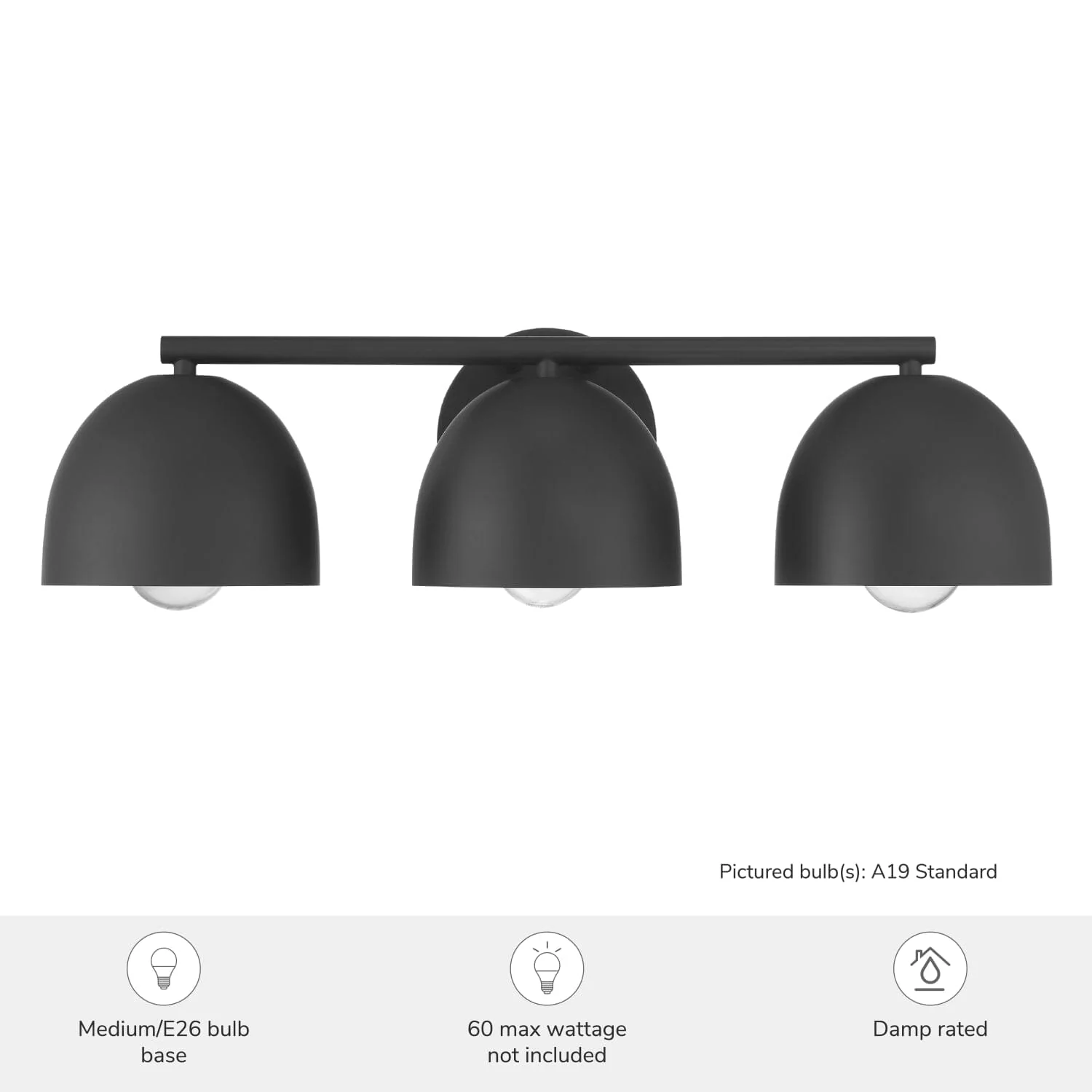 Erling 3 Light Medium 22 Inch Vanity 5 Erling 3 Light Medium 22 Inch Vanity