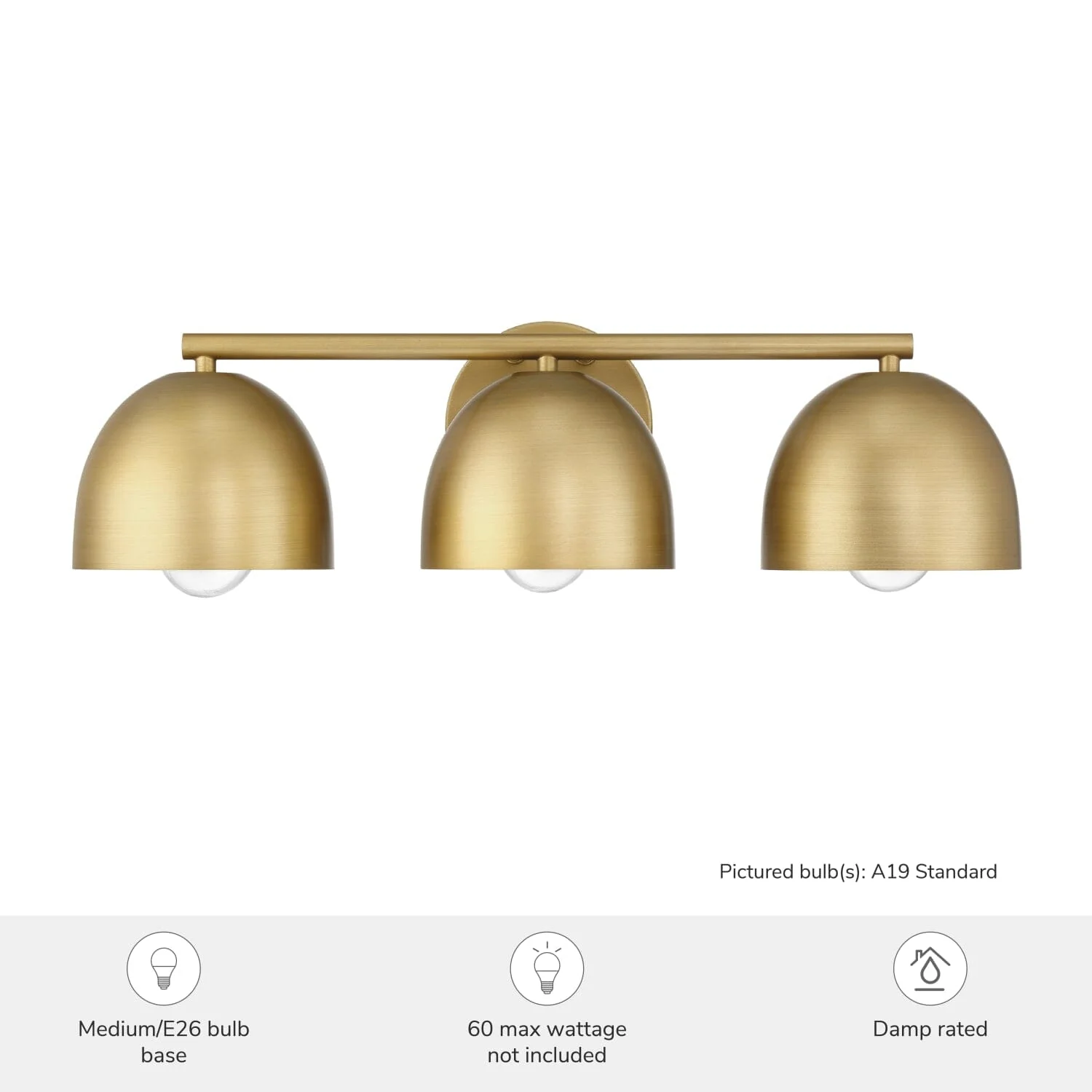 Erling 3 Light Medium 22 Inch Vanity 6 Erling 3 Light Medium 22 Inch Vanity
