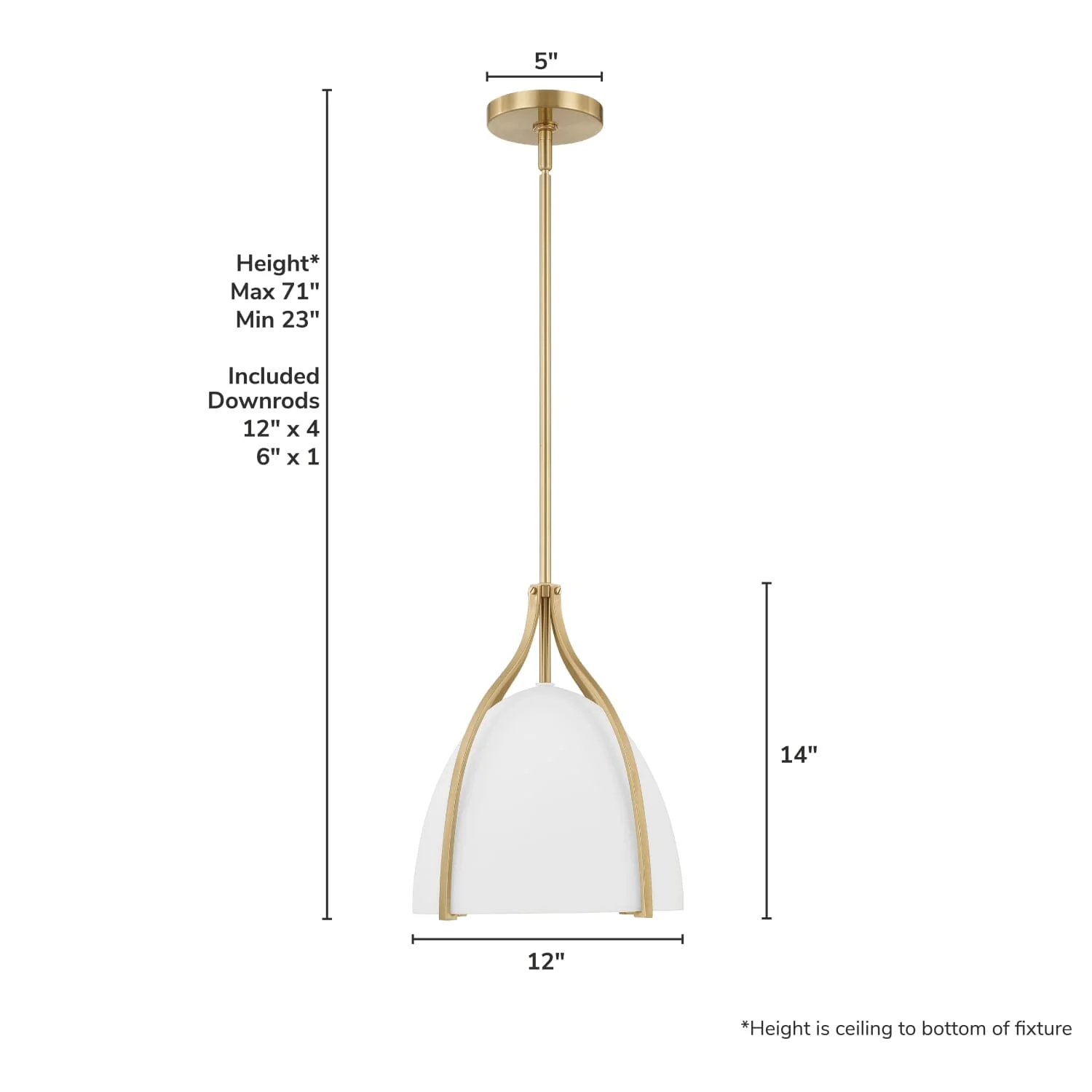 Arcelia White Glass 1 Light Medium 12 Inch Pendant 8 Arcelia White Glass 1 Light Medium 12 Inch Pendant