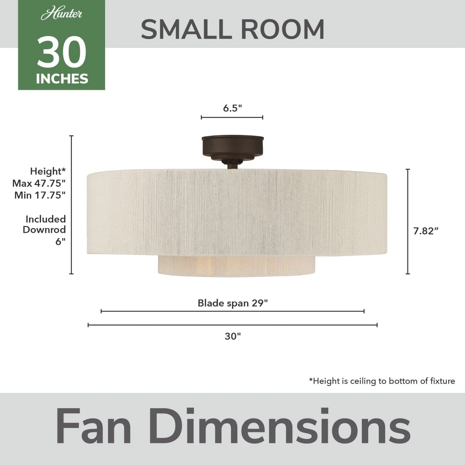Brookside Jasmine Roth Indoor Fandelier with LED Light 30 inch with remote 32 Brookside Jasmine Roth Indoor Fandelier with LED Light 30 inch with remote