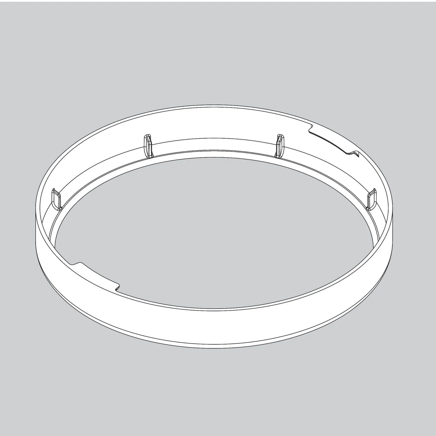 Trim Ring-Fresh White - 8451201W42
