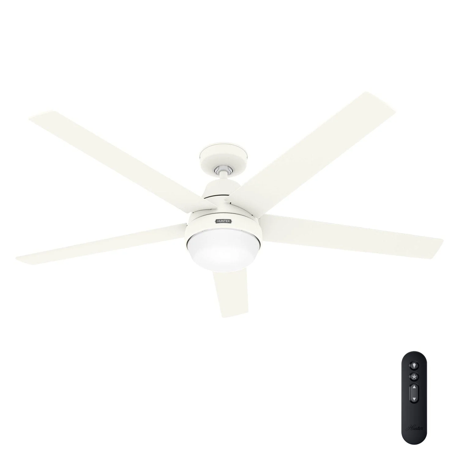 Aerodyne Indoor Smart Fan Energy Star with LED and Reversible Blades and Remote 60 inch