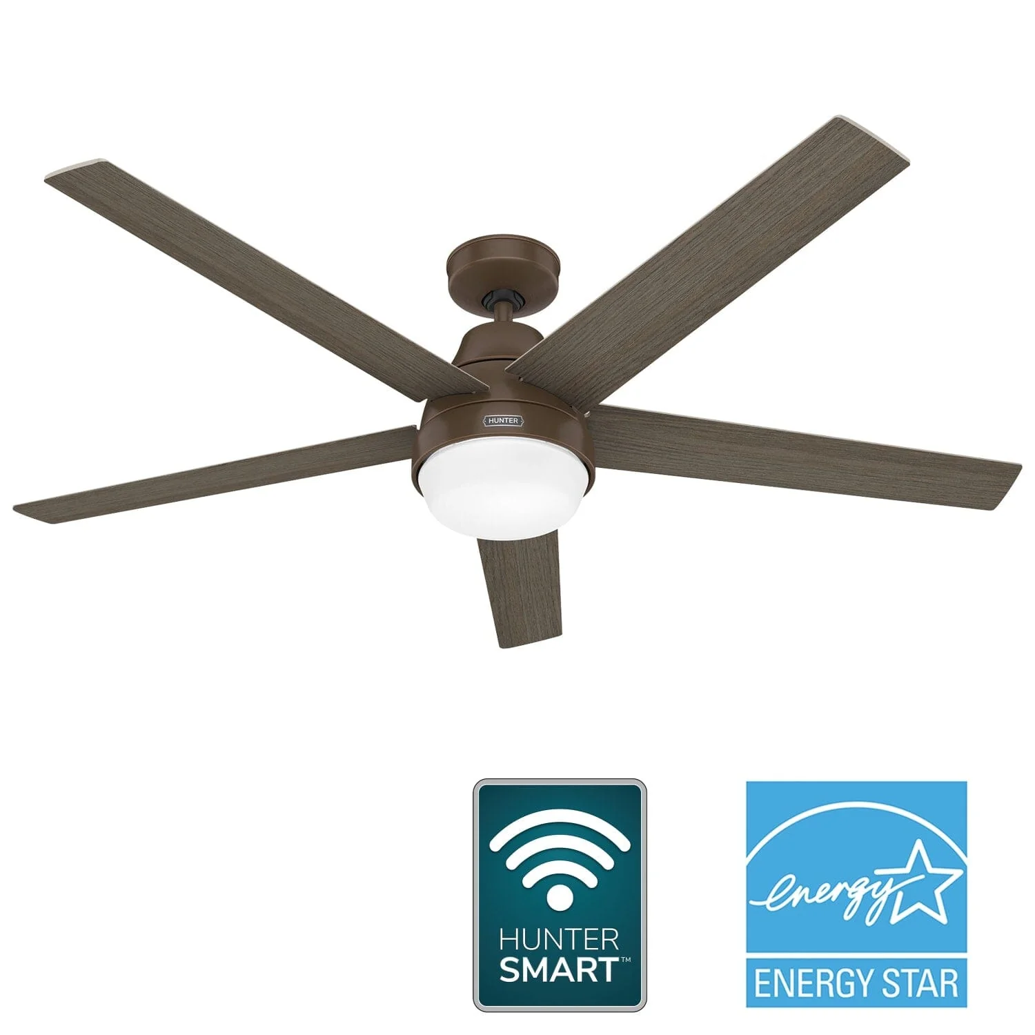 Aerodyne Indoor Smart Fan Energy Star with LED and Reversible Blades and Remote 60 inch 67 Aerodyne Indoor Smart Fan Energy Star with LED and Reversible Blades and Remote 60 inch