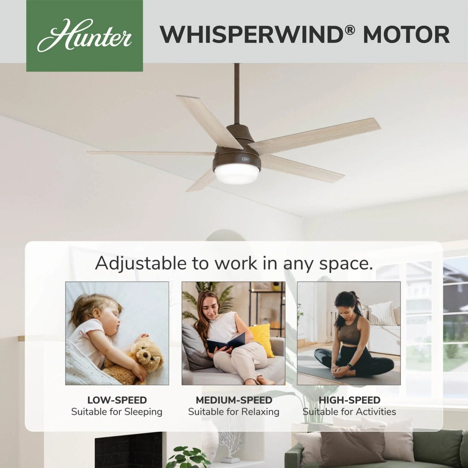 Aerodyne Indoor Smart Fan Energy Star with LED and Reversible Blades and Remote 60 inch 84 Aerodyne Indoor Smart Fan Energy Star with LED and Reversible Blades and Remote 60 inch