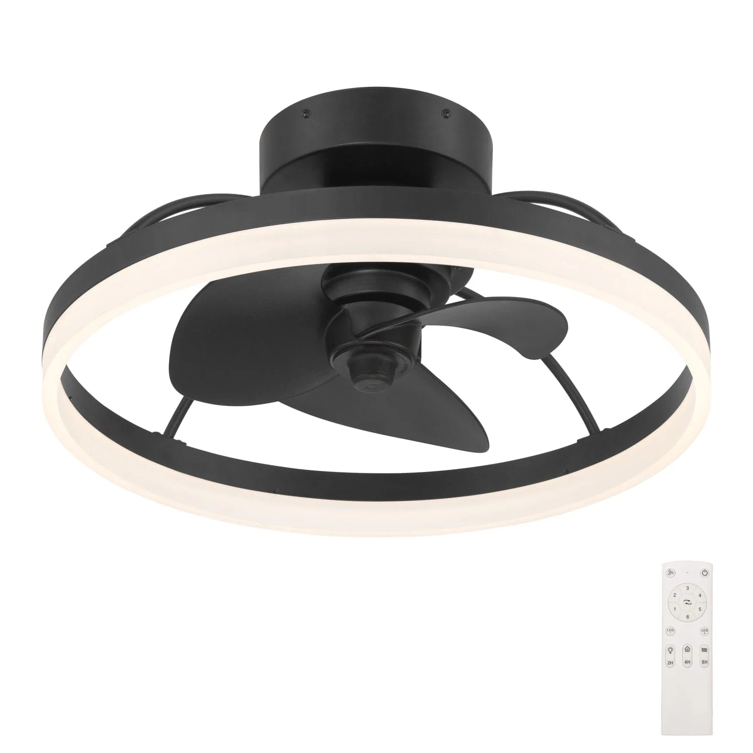 Avel Indoor SureSpeed Low Profile Fandelier 20 inch with Light and Remote 2 Avel Indoor SureSpeed Low Profile Fandelier 20 inch with Light and Remote