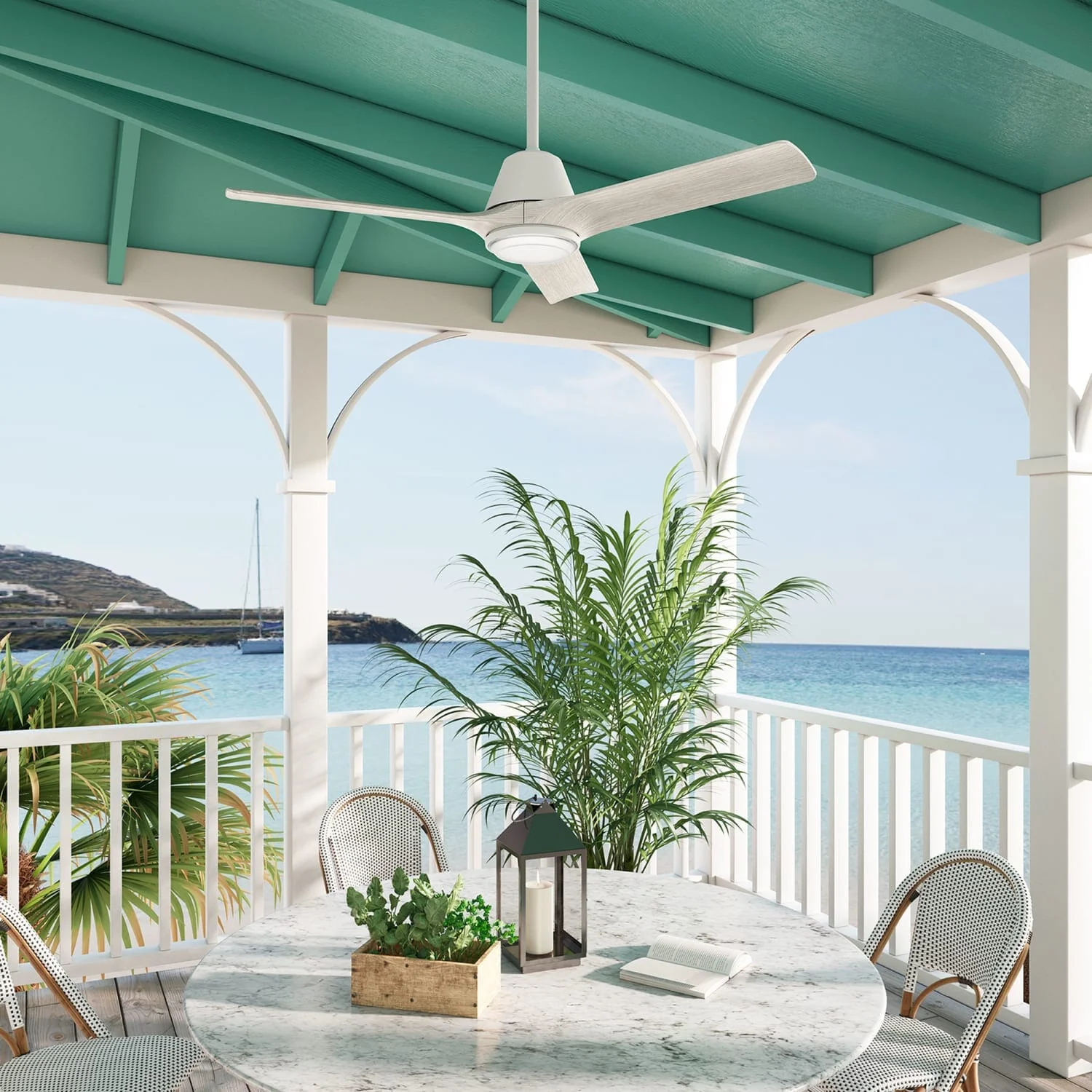 Aeronaut Outdoor Smart Fan with LED Light 52 inch with Remote 599 Aeronaut Outdoor Smart Fan with LED Light 52 inch with Remote