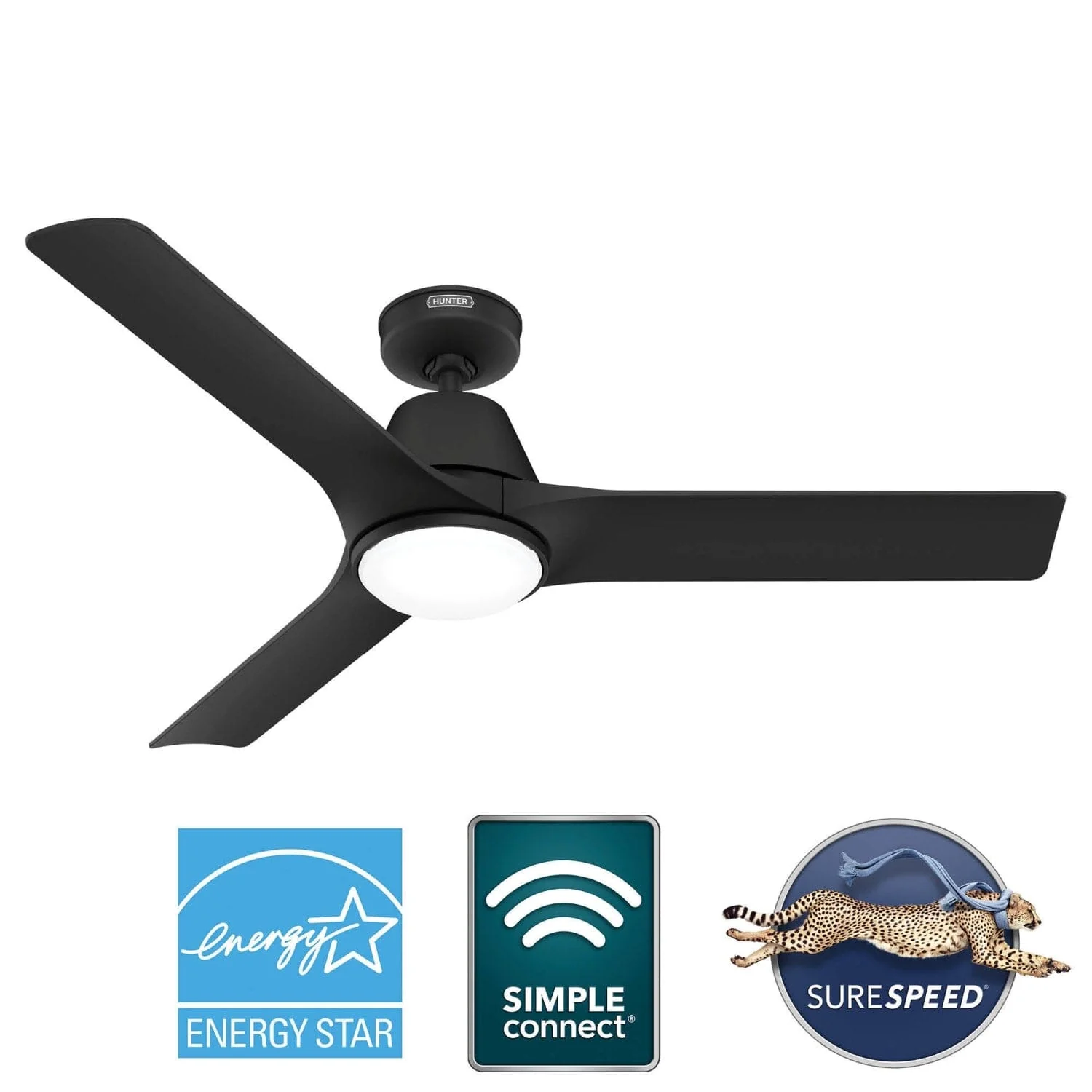 Aeronaut Outdoor Smart Fan with LED Light 52 inch with Remote 60 Aeronaut Outdoor Smart Fan with LED Light 52 inch with Remote