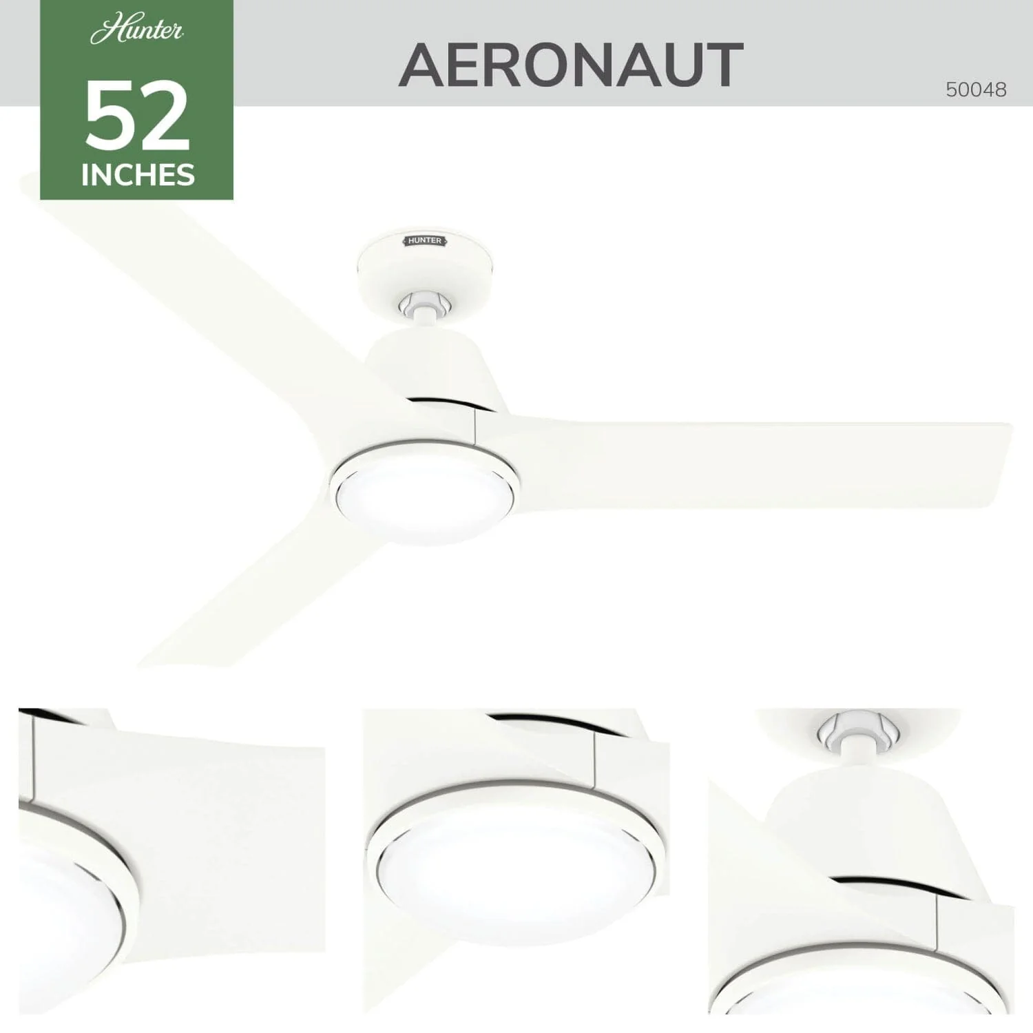Aeronaut Outdoor Smart Fan with LED Light 52 inch with Remote 7 Aeronaut Outdoor Smart Fan with LED Light 52 inch with Remote