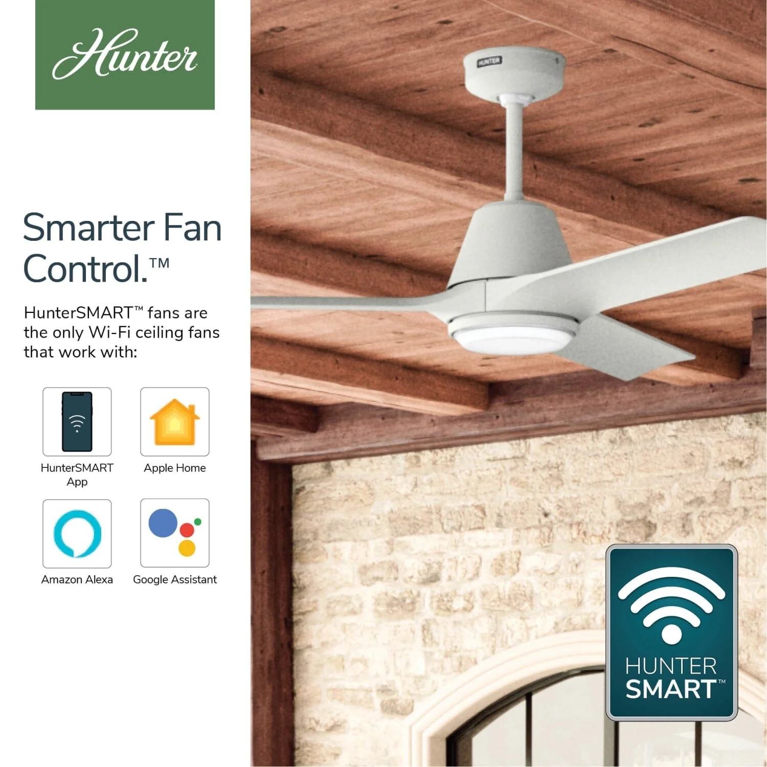 Aeronaut Outdoor Smart Fan with LED Light 52 inch with Remote 659 Aeronaut Outdoor Smart Fan with LED Light 52 inch with Remote