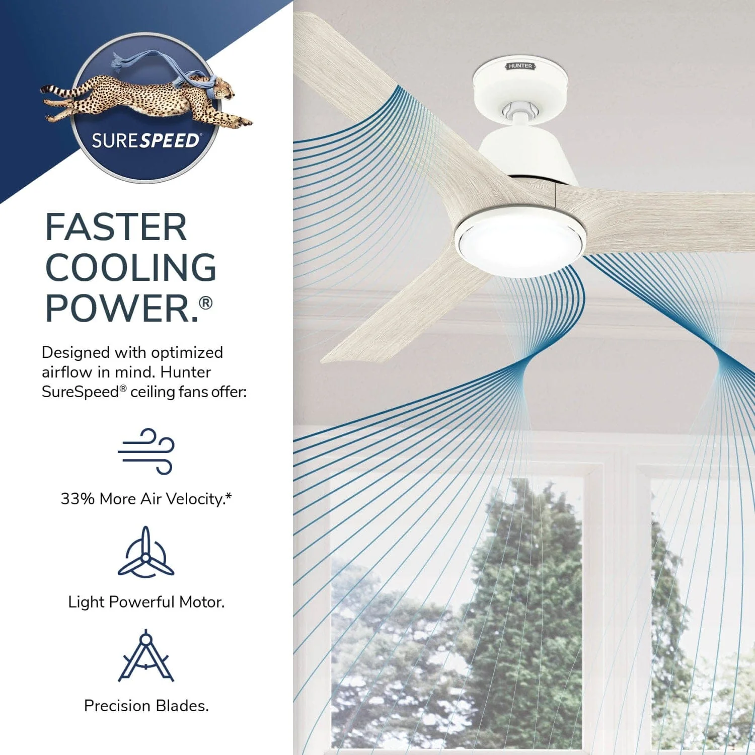 Aeronaut Outdoor Smart Fan with LED Light 52 inch with Remote 664 Aeronaut Outdoor Smart Fan with LED Light 52 inch with Remote