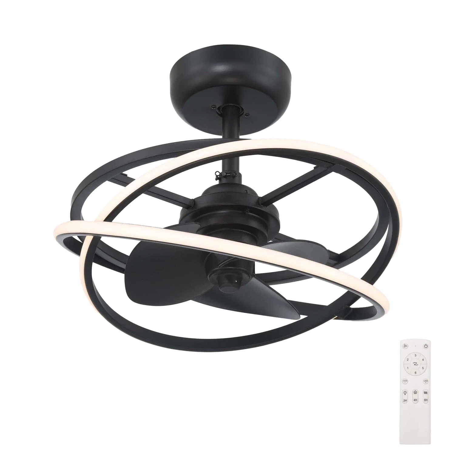 Cirro Indoor SureSpeed Fandelier 20 inch with Light and Remote 2 Cirro Indoor SureSpeed Fandelier 20 inch with Light and Remote