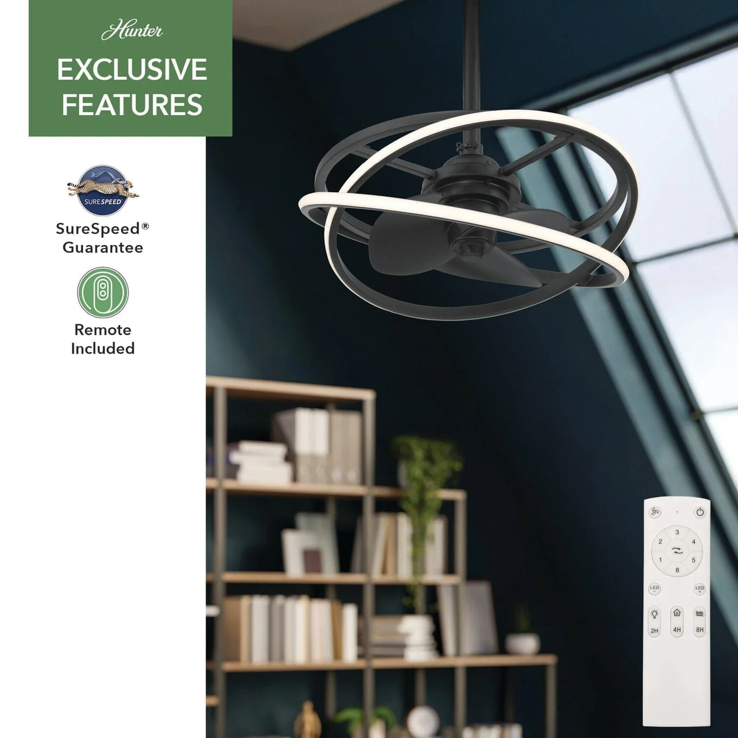 Cirro Indoor SureSpeed Fandelier 20 inch with Light and Remote 31 Cirro Indoor SureSpeed Fandelier 20 inch with Light and Remote