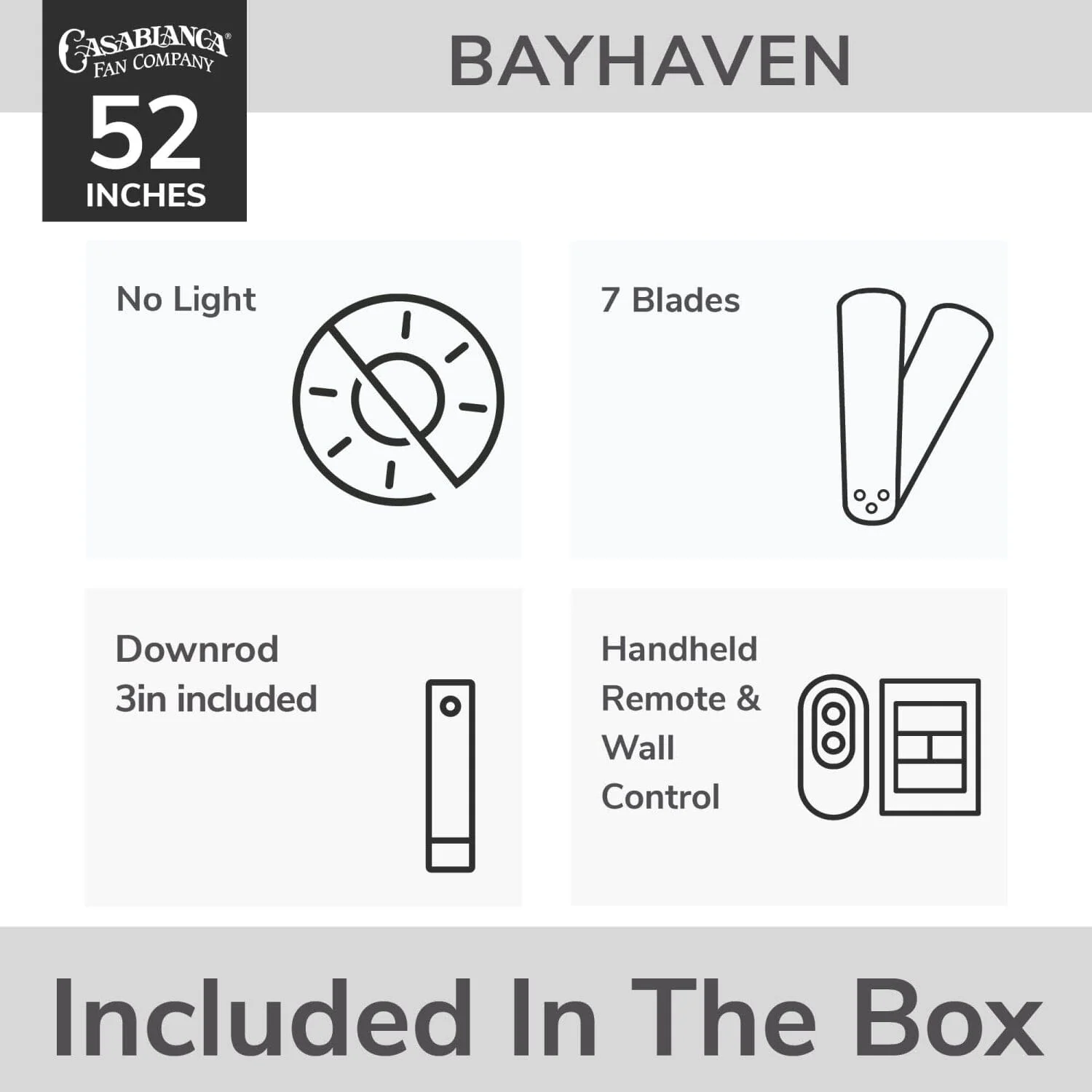 Bayhaven Outdoor ENERGY STAR 72 inch with wall control and remote 10 Bayhaven Outdoor ENERGY STAR 72 inch with wall control and remote