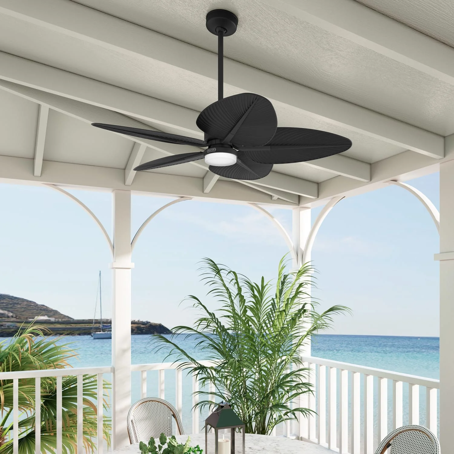Tropic View Outdoor with LED Light 52 inch with Wall Control 10 Tropic View Outdoor with LED Light 52 inch with Wall Control