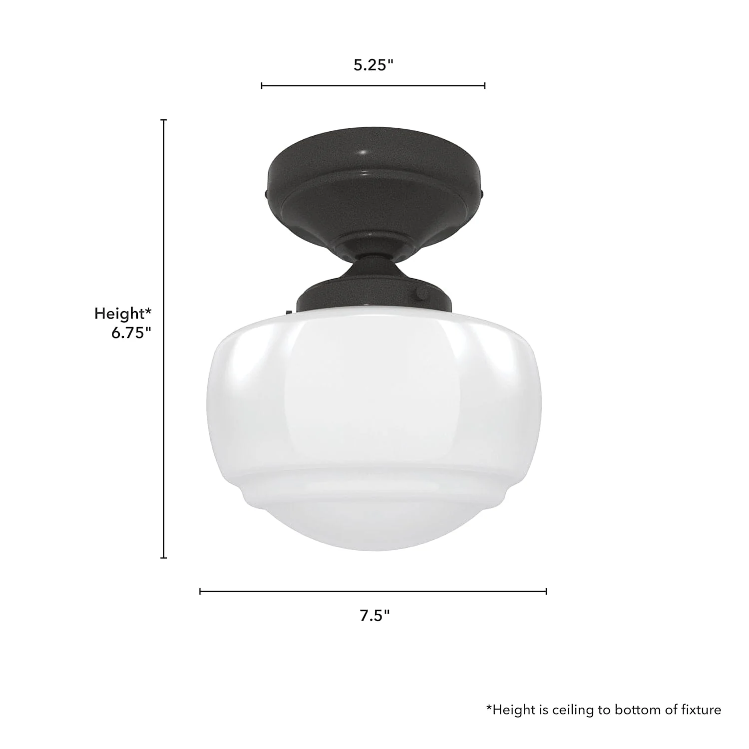 Saddle Creek Shiny Cased White Glass 1 Light Mini Semi Flush 9 Saddle Creek Shiny Cased White Glass 1 Light Mini Semi Flush