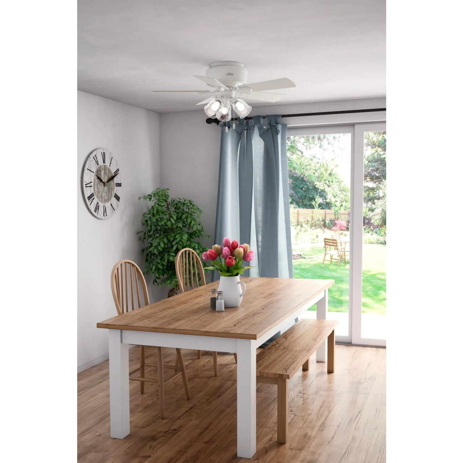 Crestfield Low Profile with 3 Lights 42 inch 14 Crestfield Low Profile with 3 Lights 42 inch