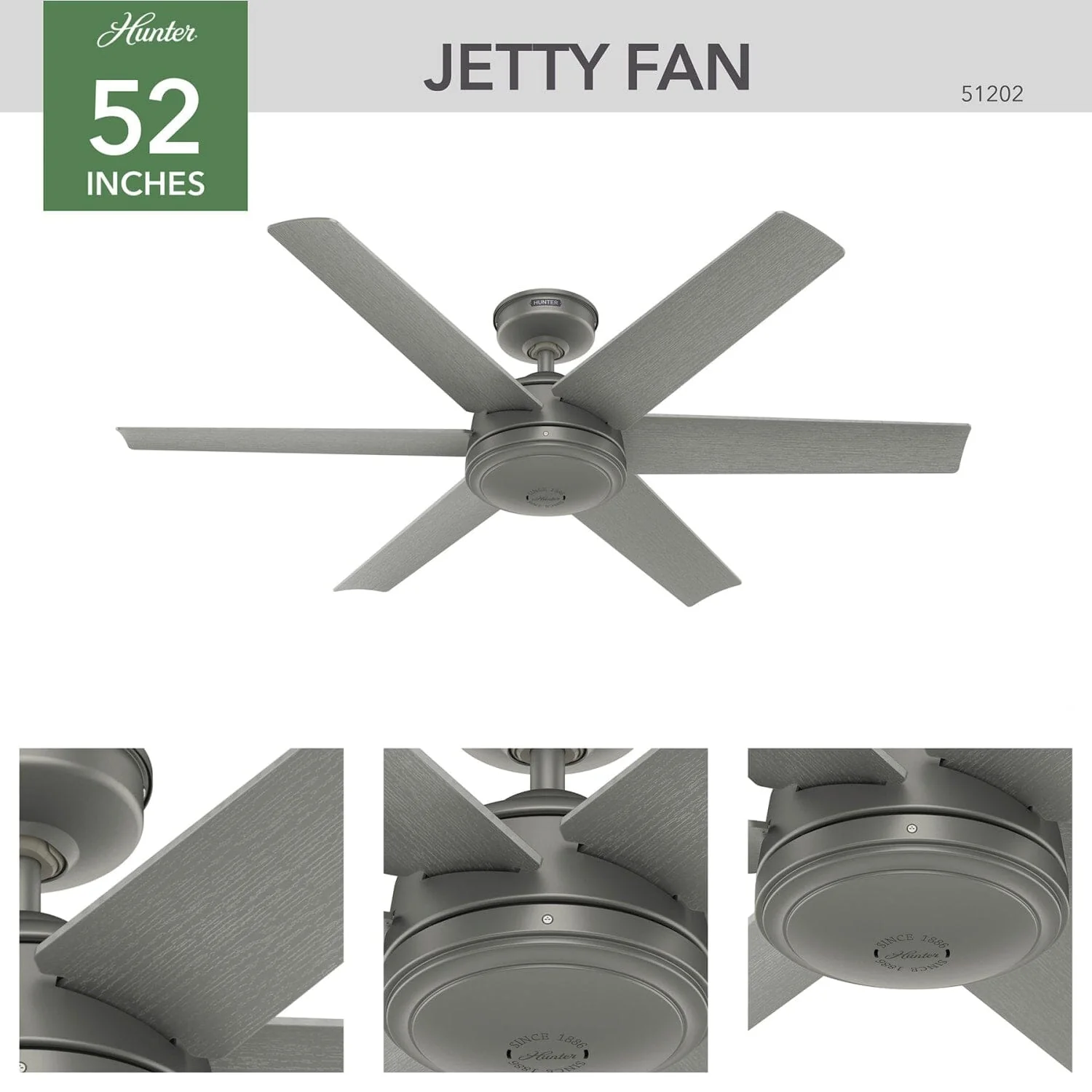 Jetty Outdoor 52 inch 5 Jetty Outdoor 52 inch