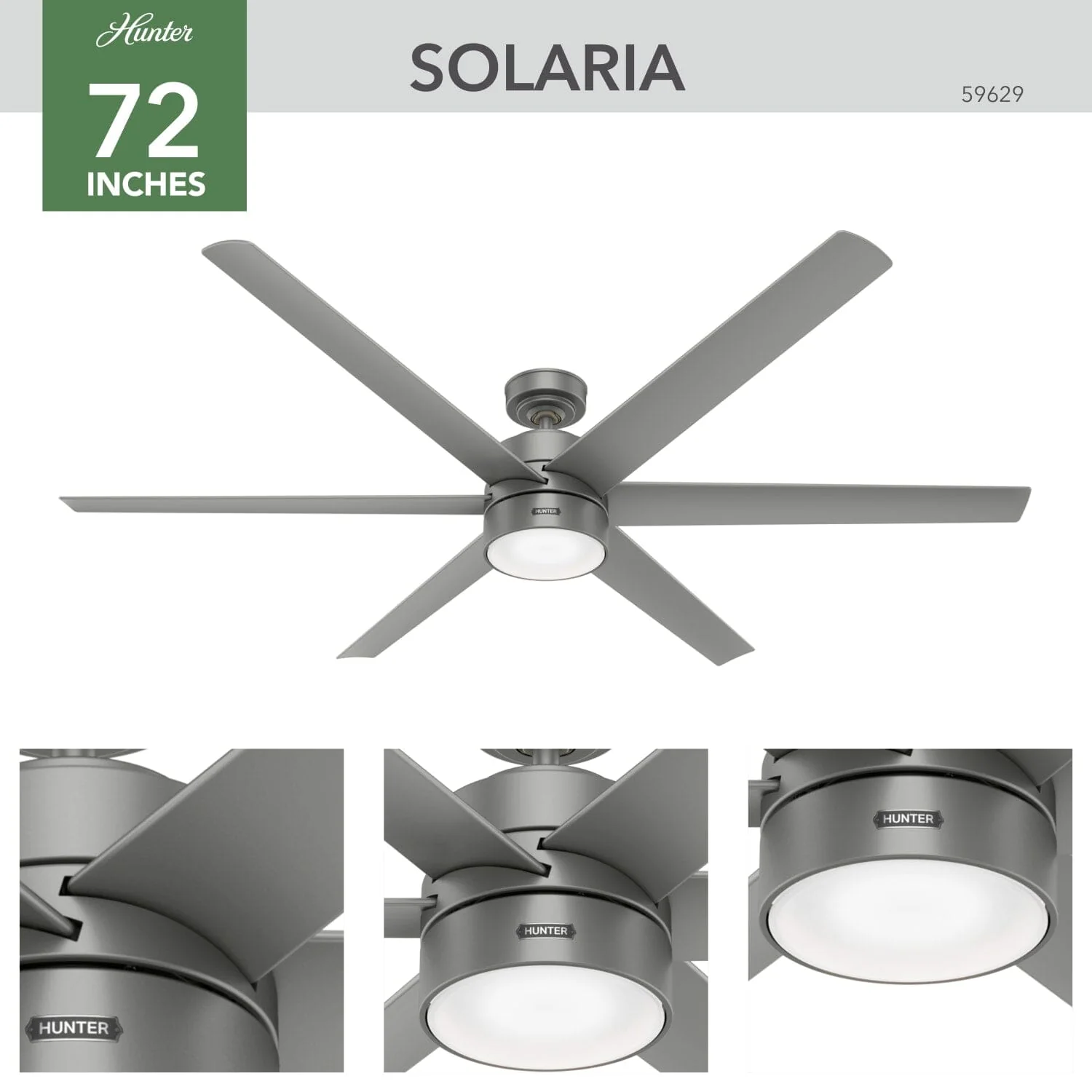 Solaria Outdoor ENERGY STAR with LED Light 72 inch 6 Solaria Outdoor ENERGY STAR with LED Light 72 inch