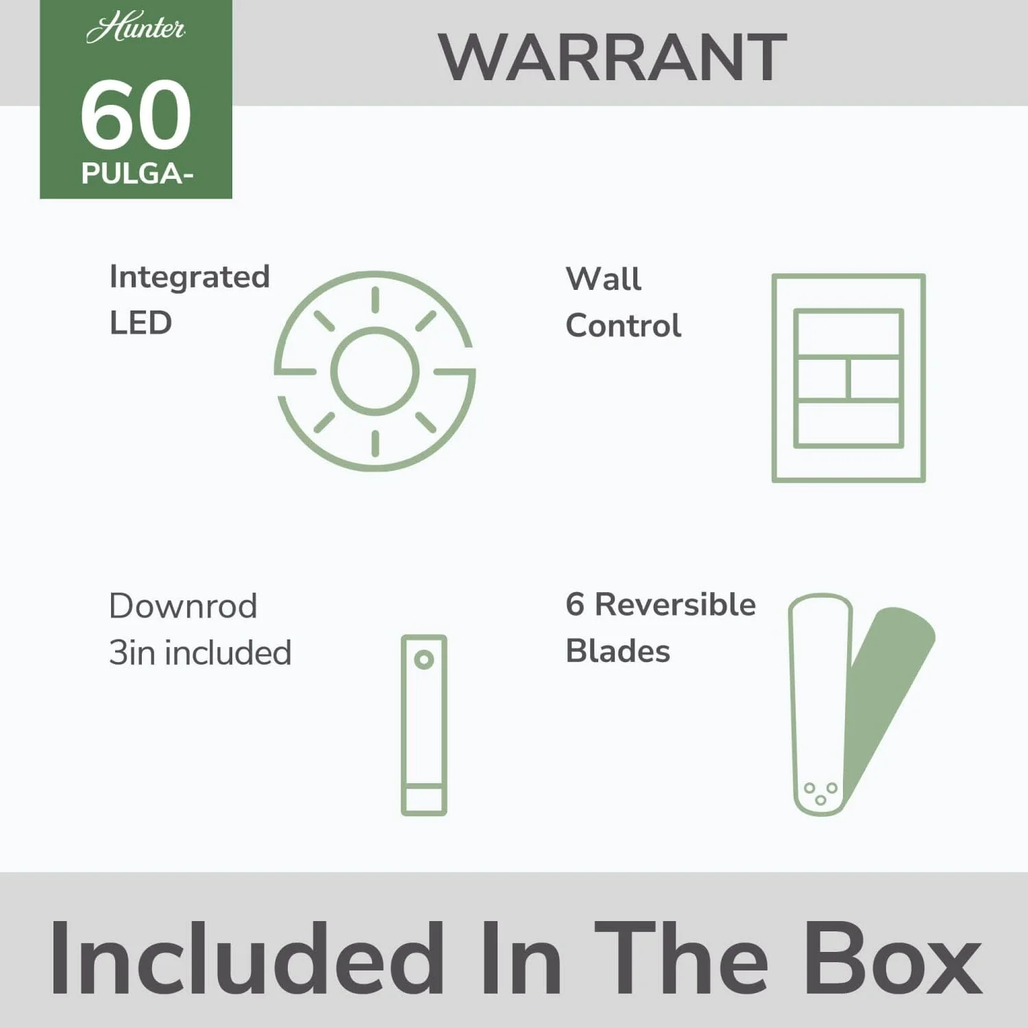Warrant ENERGY STAR with Light 60 inch 21 Warrant ENERGY STAR with Light 60 inch
