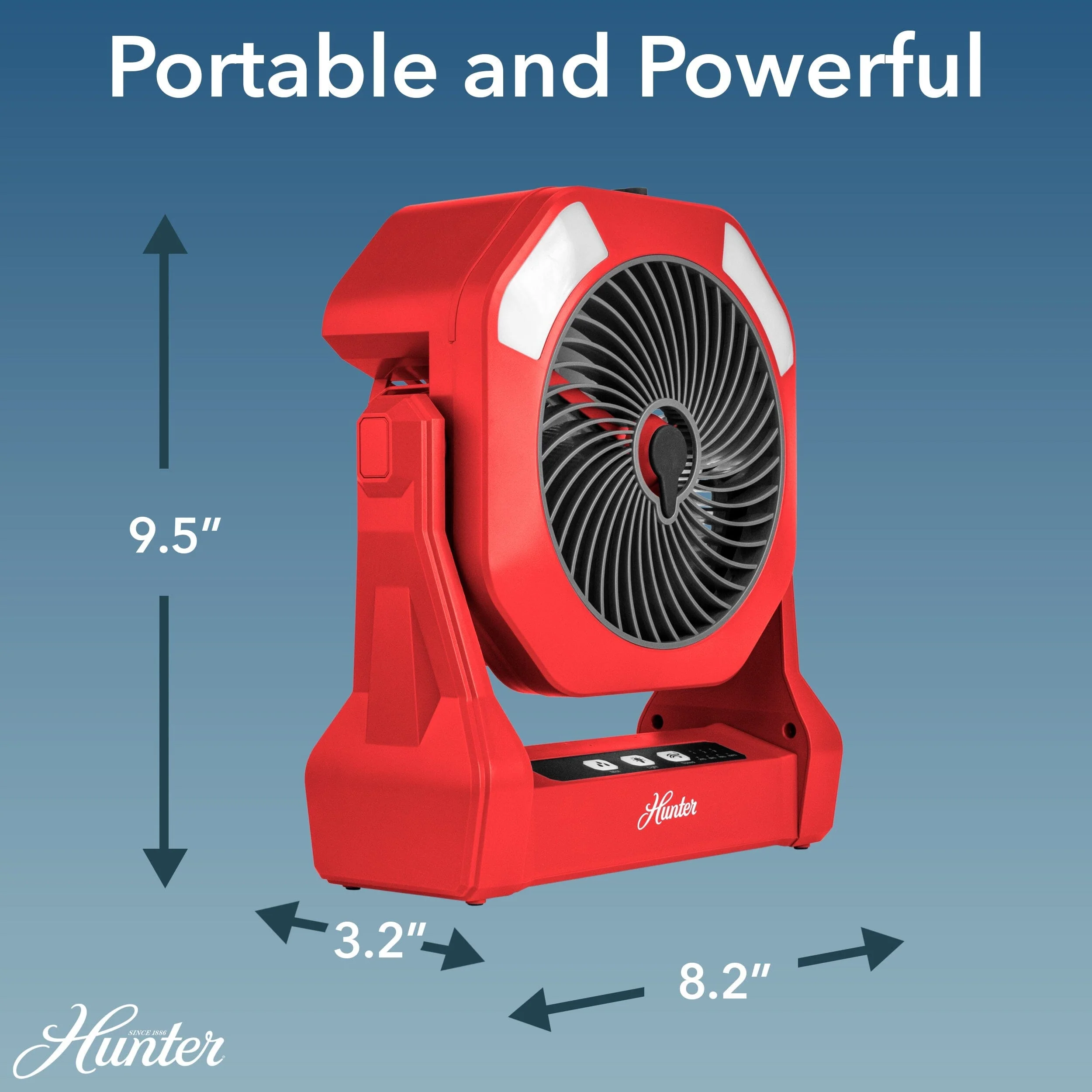 Hunter Rechargeable Misting Fan 10 Hunter Rechargeable Misting Fan