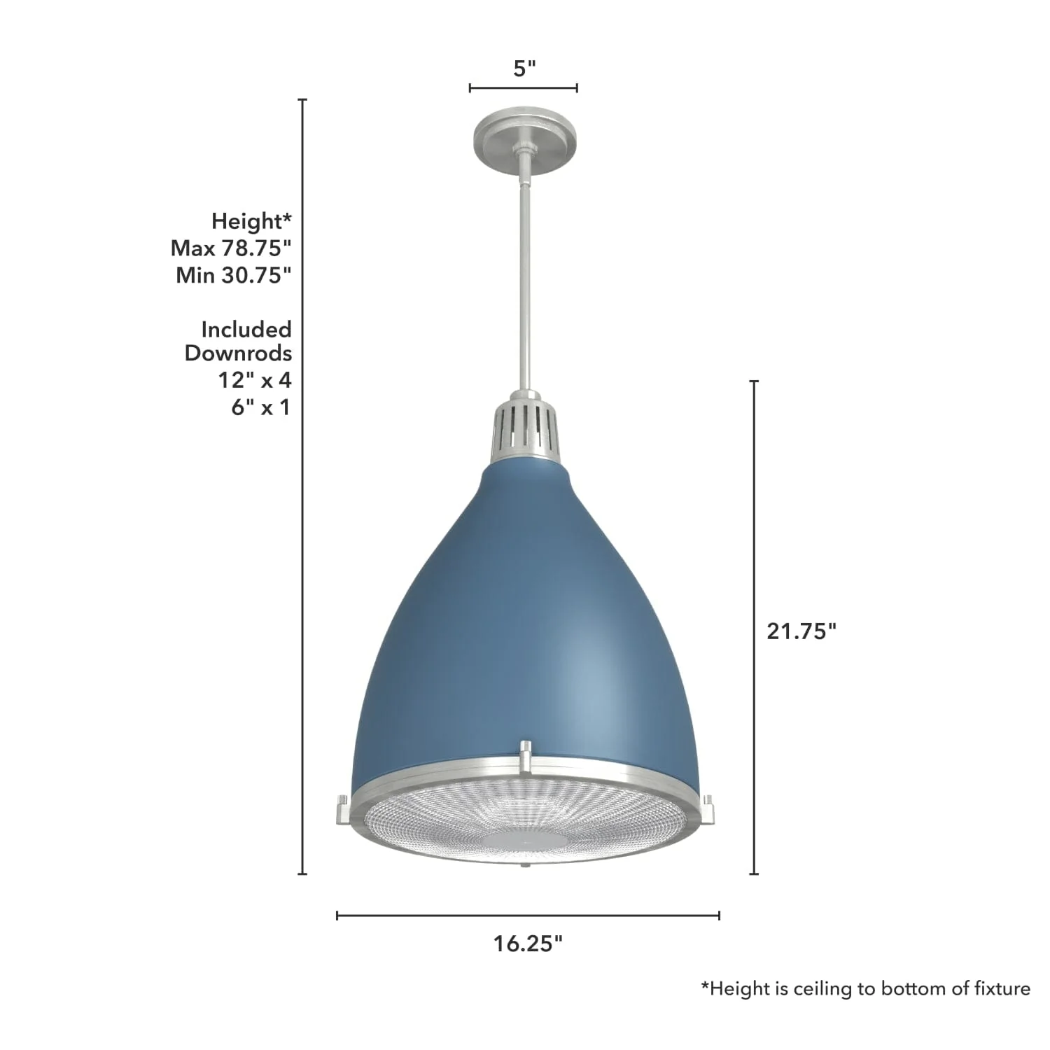 Bluff View 3 Light Pendant 16 inch 13 Bluff View 3 Light Pendant 16 inch