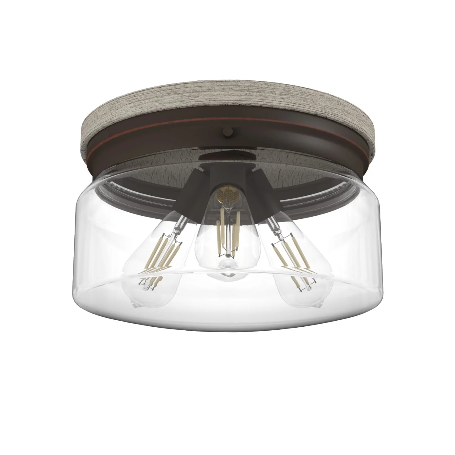 Devon Park 3 Light Flush Mount 10 Devon Park 3 Light Flush Mount