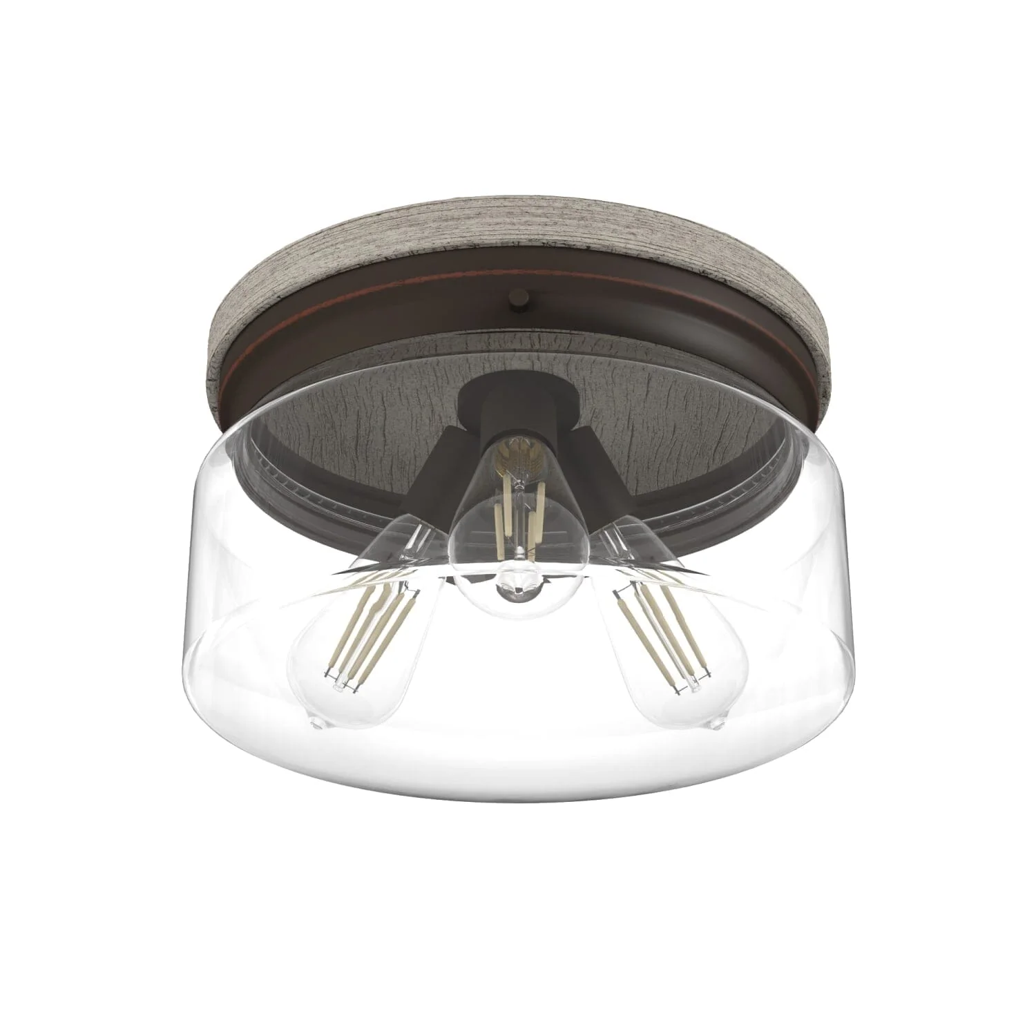 Devon Park 3 Light Flush Mount 12 Devon Park 3 Light Flush Mount