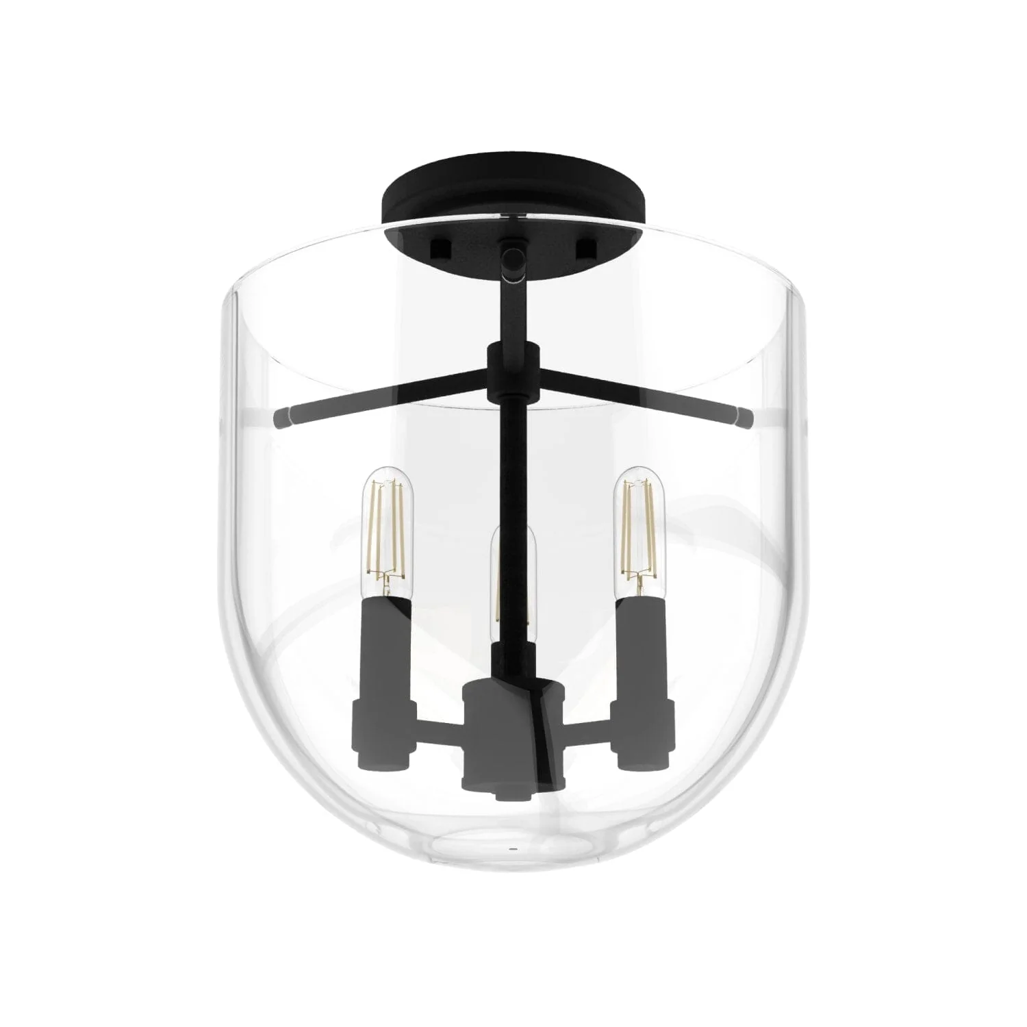 Sacha 3 Light Semi-Flush Mount 15 Sacha 3 Light Semi-Flush Mount