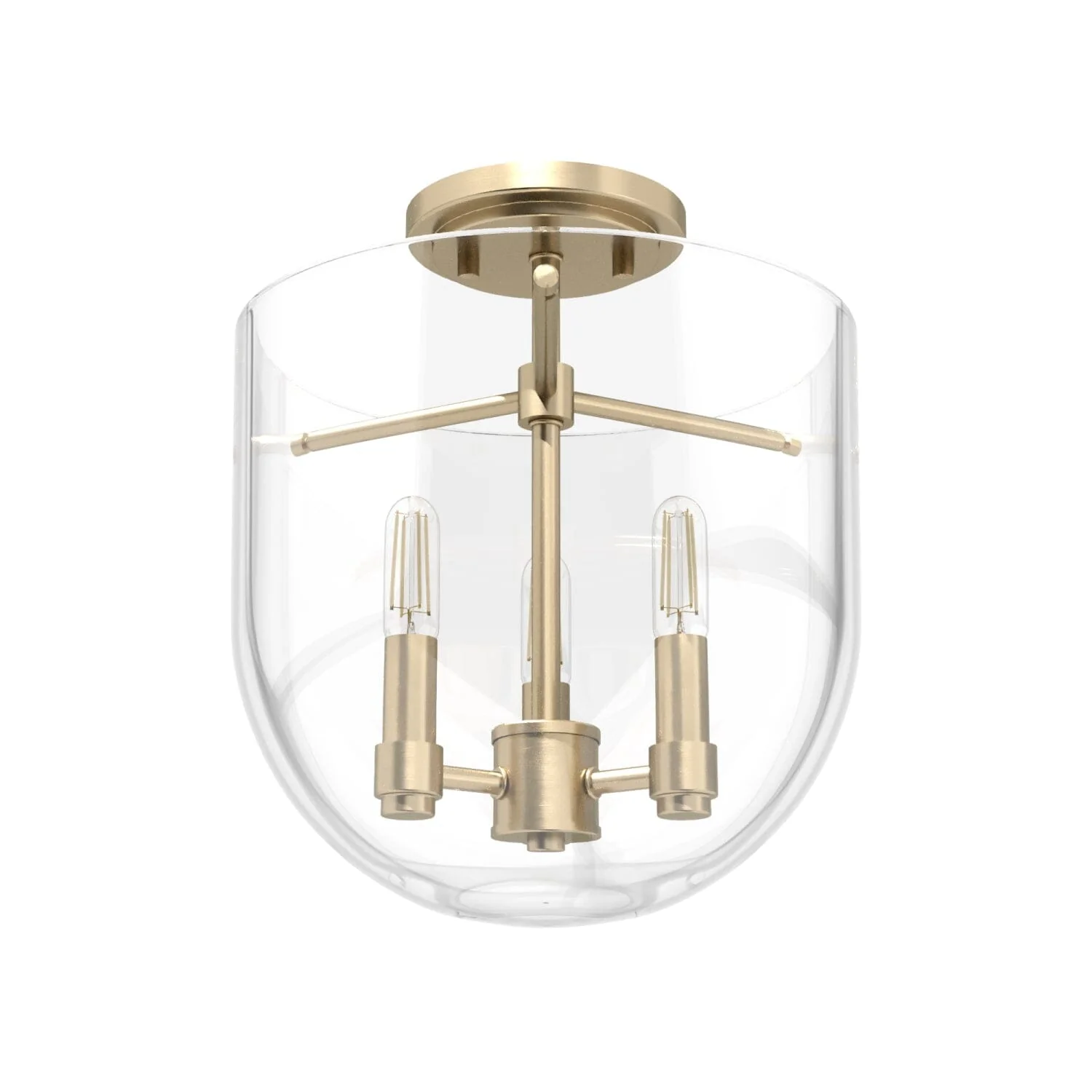 Sacha 3 Light Semi-Flush Mount 16 Sacha 3 Light Semi-Flush Mount