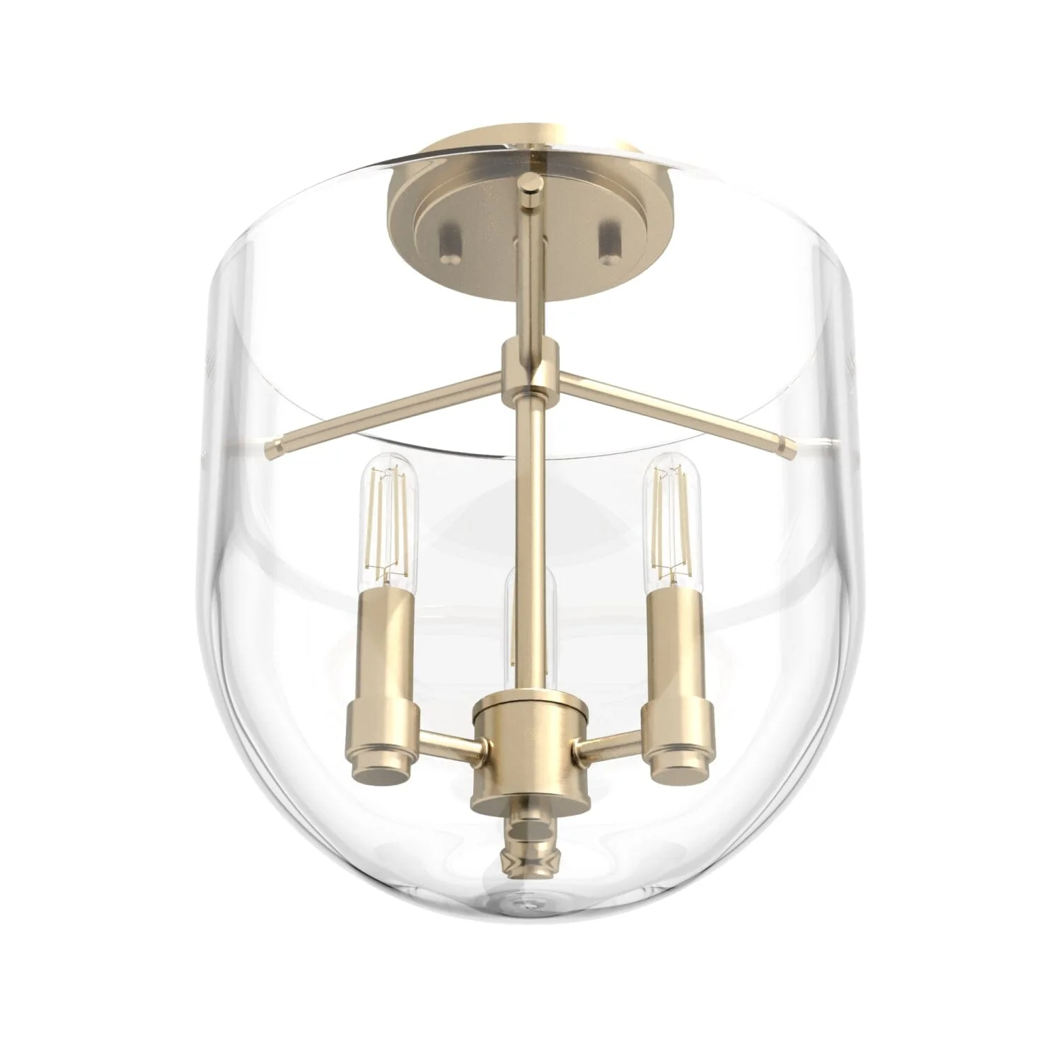 Sacha 3 Light Semi-Flush Mount 19 Sacha 3 Light Semi-Flush Mount