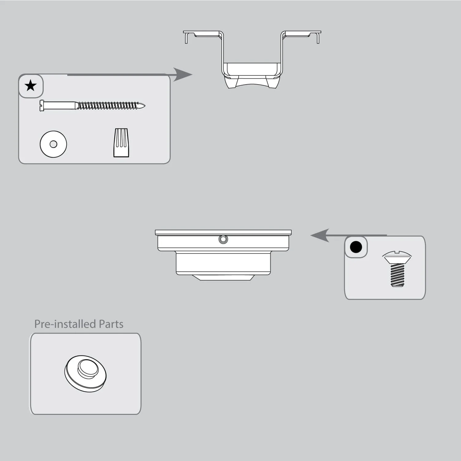 Hanging System-Matte Black - K554401119
