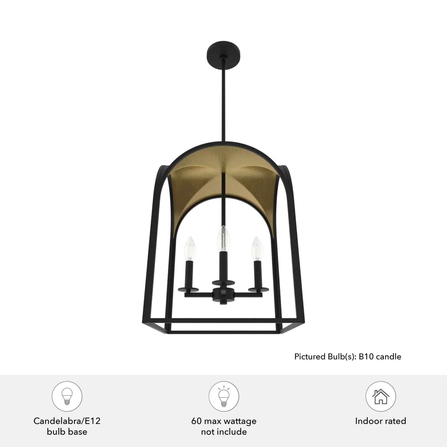 Dukestown 4 Light Lantern Pendant 15 in 3 Dukestown 4 Light Lantern Pendant 15 in