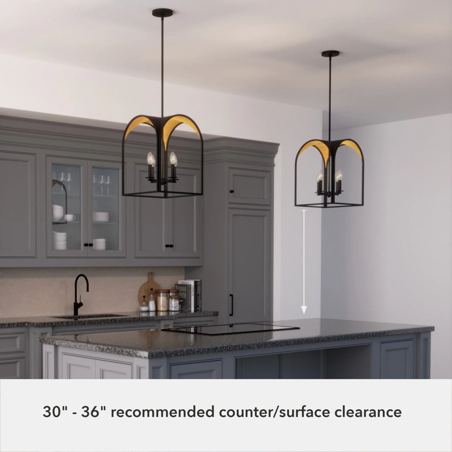 Dukestown 4 Light Lantern Pendant 15 in 5 Dukestown 4 Light Lantern Pendant 15 in