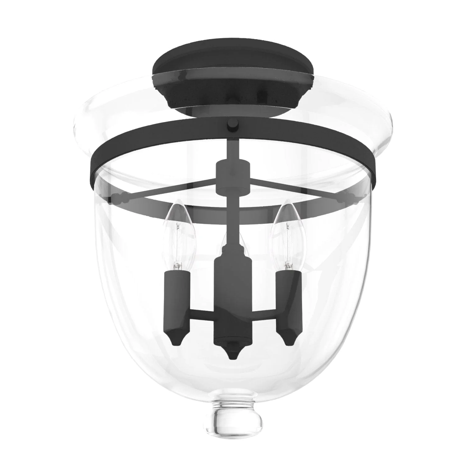 Belltown 3 Light Semi-Flush Mount 6 Belltown 3 Light Semi-Flush Mount