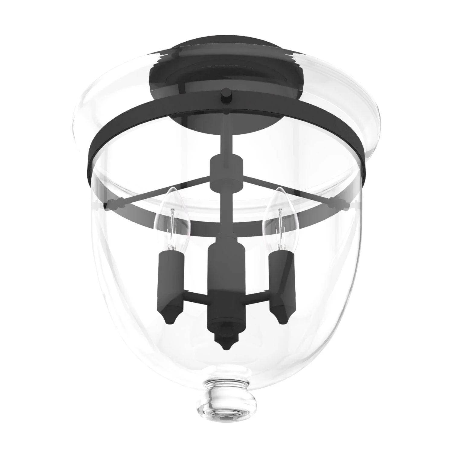 Belltown 3 Light Semi-Flush Mount 7 Belltown 3 Light Semi-Flush Mount