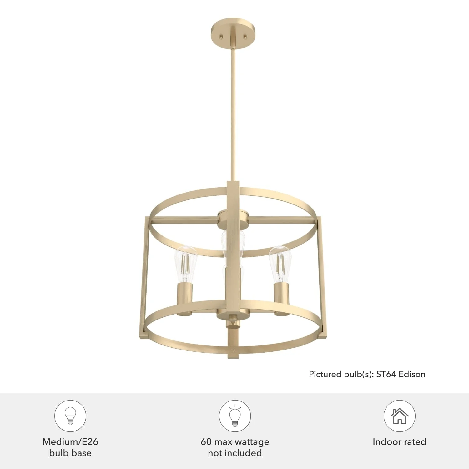 Astwood 4 Light Chandelier 18 Inch 12 Astwood 4 Light Chandelier 18 Inch