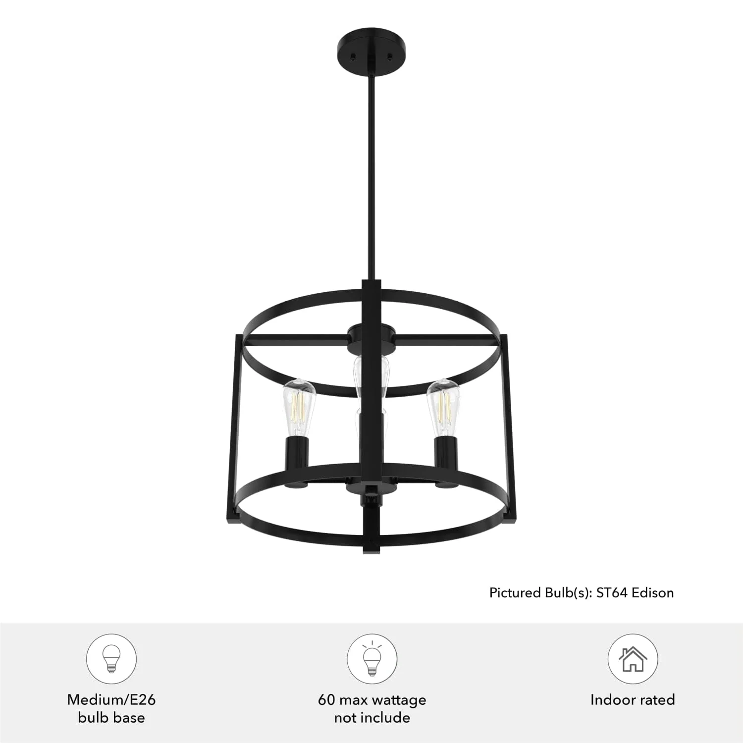 Astwood 4 Light Chandelier 18 Inch 9 Astwood 4 Light Chandelier 18 Inch
