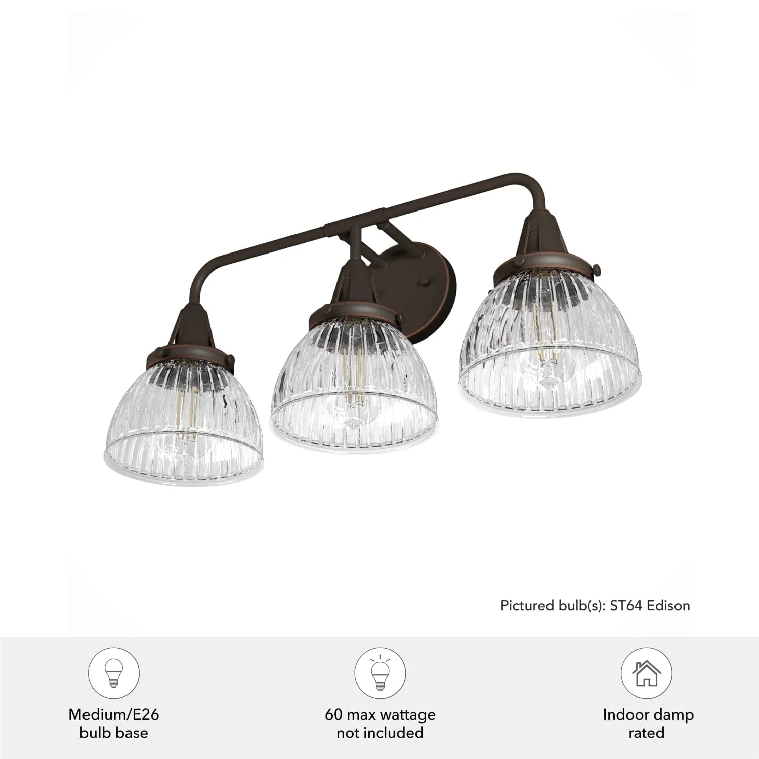 Cypress Grove 3 Light Vanity 8 Cypress Grove 3 Light Vanity