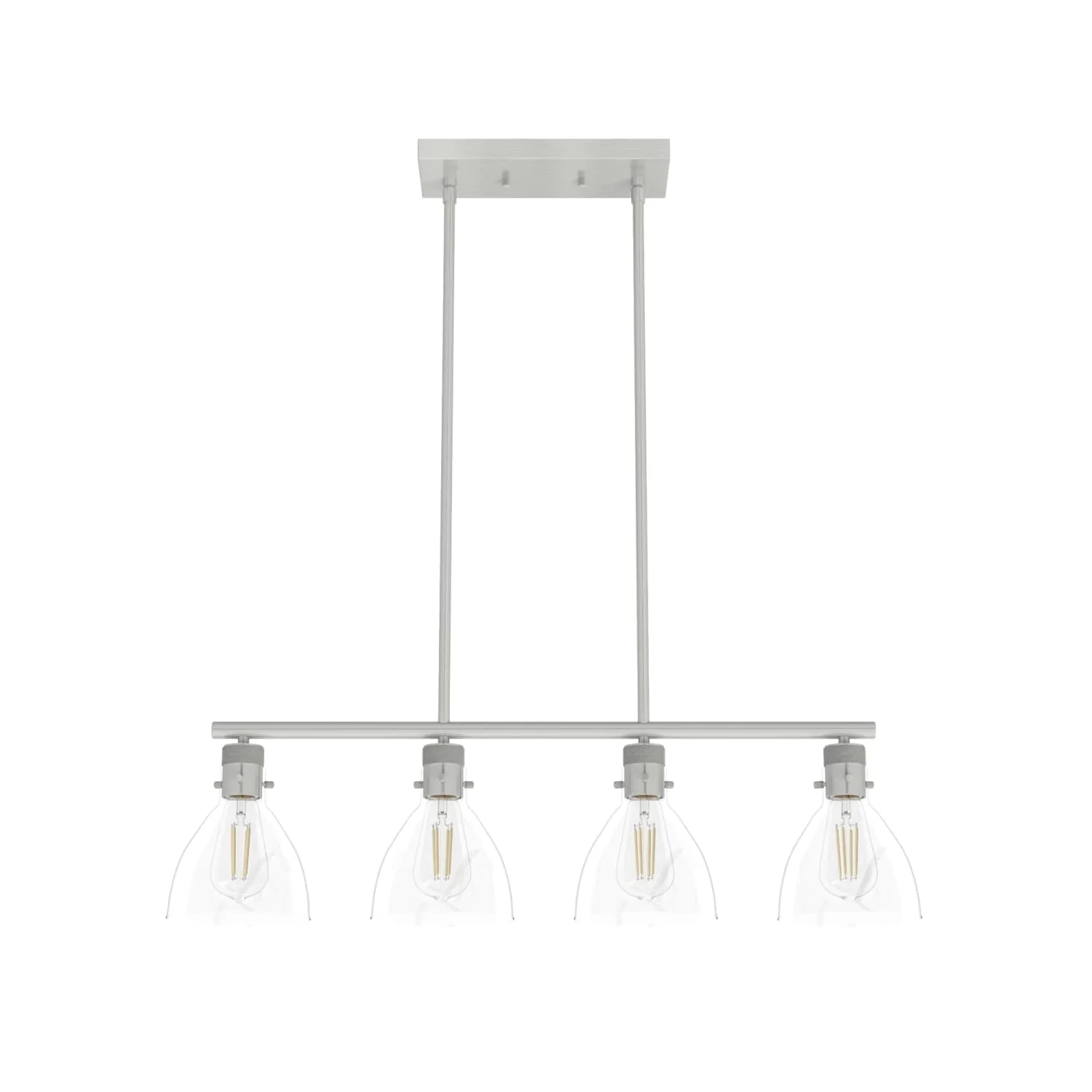 Van Nuys 4 Light Linear Chandelier 12 Van Nuys 4 Light Linear Chandelier