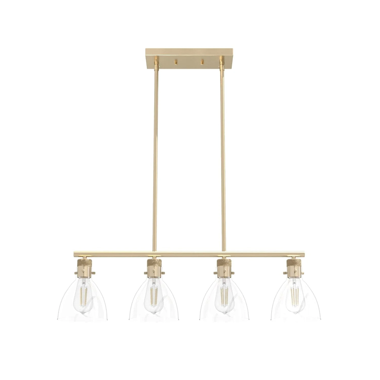 Van Nuys 4 Light Linear Chandelier 13 Van Nuys 4 Light Linear Chandelier