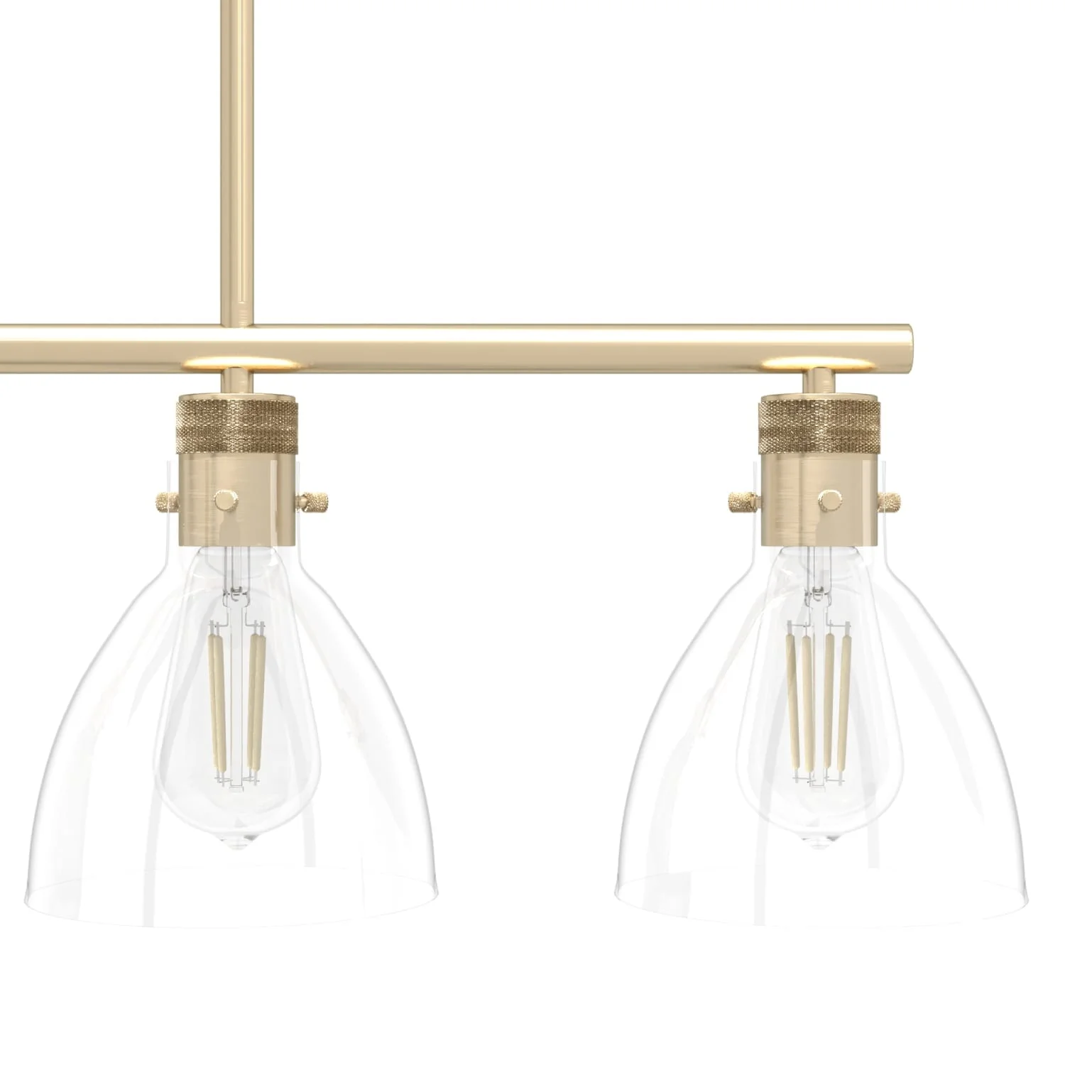 Van Nuys 4 Light Linear Chandelier 19 Van Nuys 4 Light Linear Chandelier