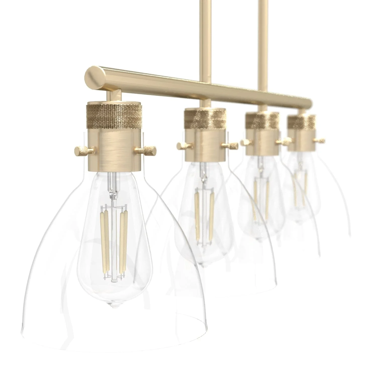 Van Nuys 4 Light Linear Chandelier 21 Van Nuys 4 Light Linear Chandelier