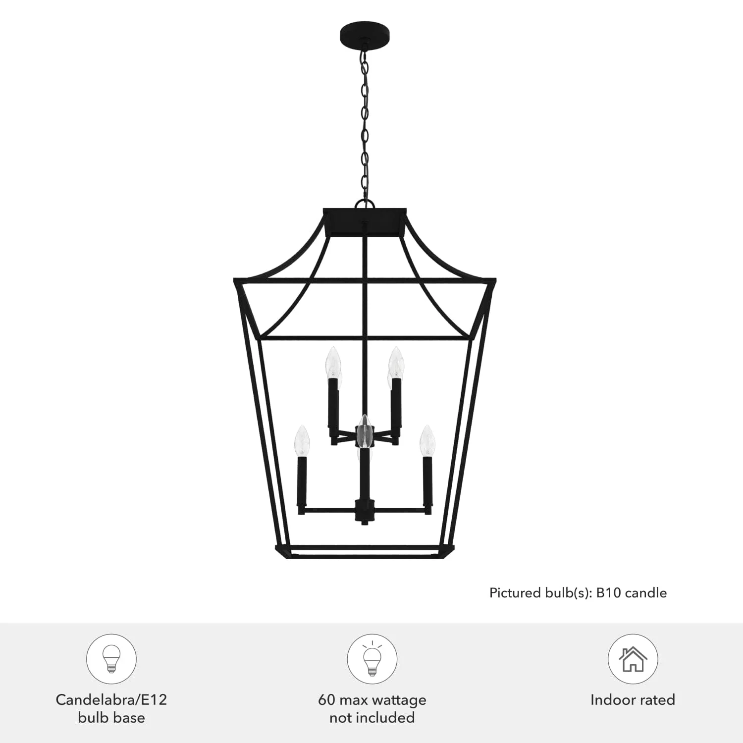Laurel Ridge 8 Light Lantern Pendant 23 inch 6 Laurel Ridge 8 Light Lantern Pendant 23 inch