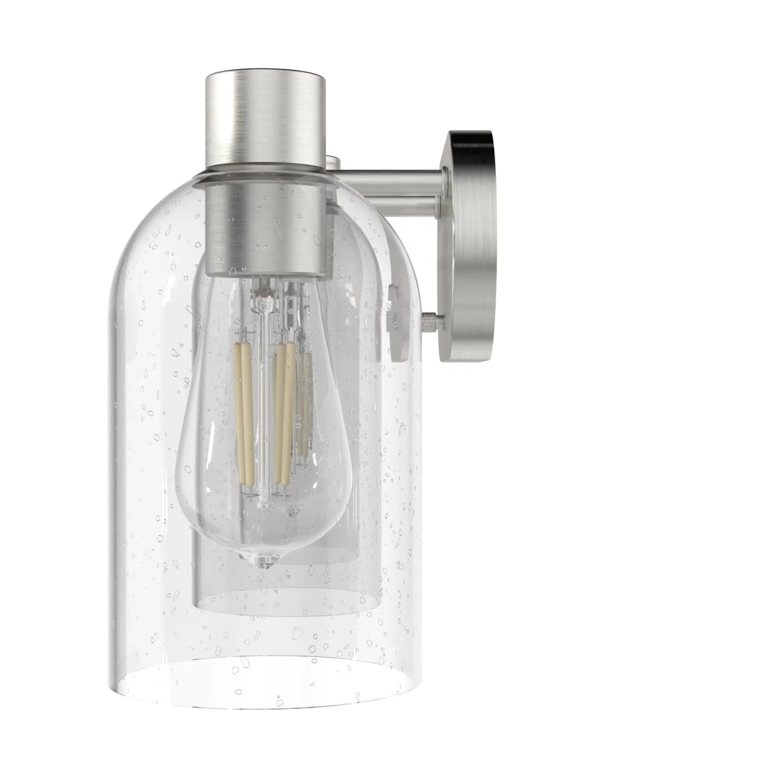 Lochemeade Clear Seeded Glass 3 Light Vanity 17 Lochemeade Clear Seeded Glass 3 Light Vanity